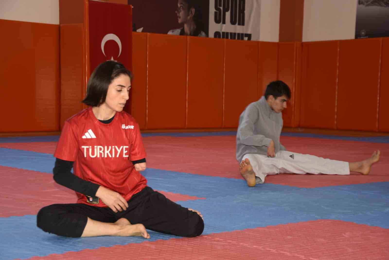 Bitlisli taekwondocu Nurcihan Ekinci’nin hedefi 2032 Paralimpik Oyunları
