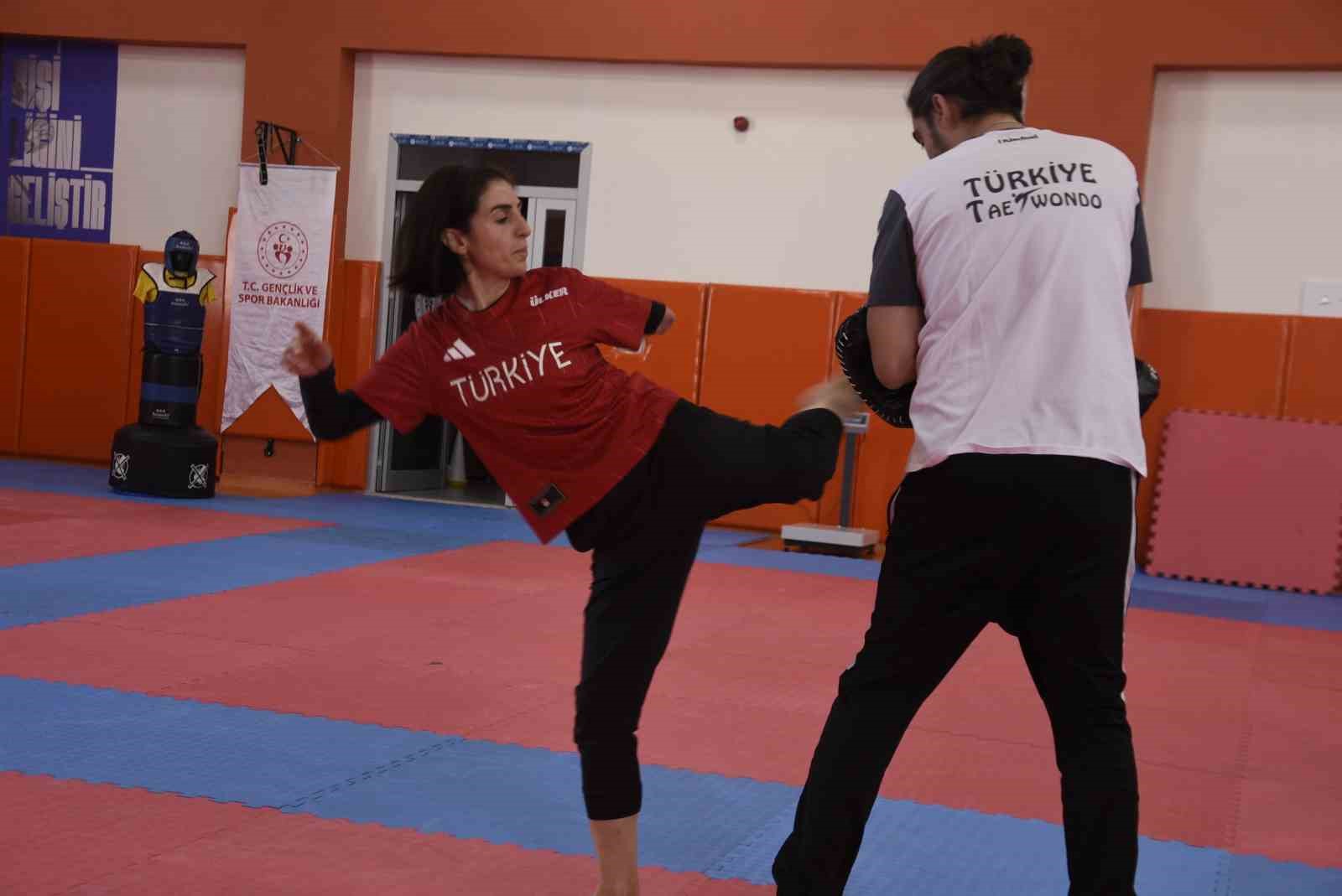 Bitlisli taekwondocu Nurcihan Ekinci’nin hedefi 2032 Paralimpik Oyunları
