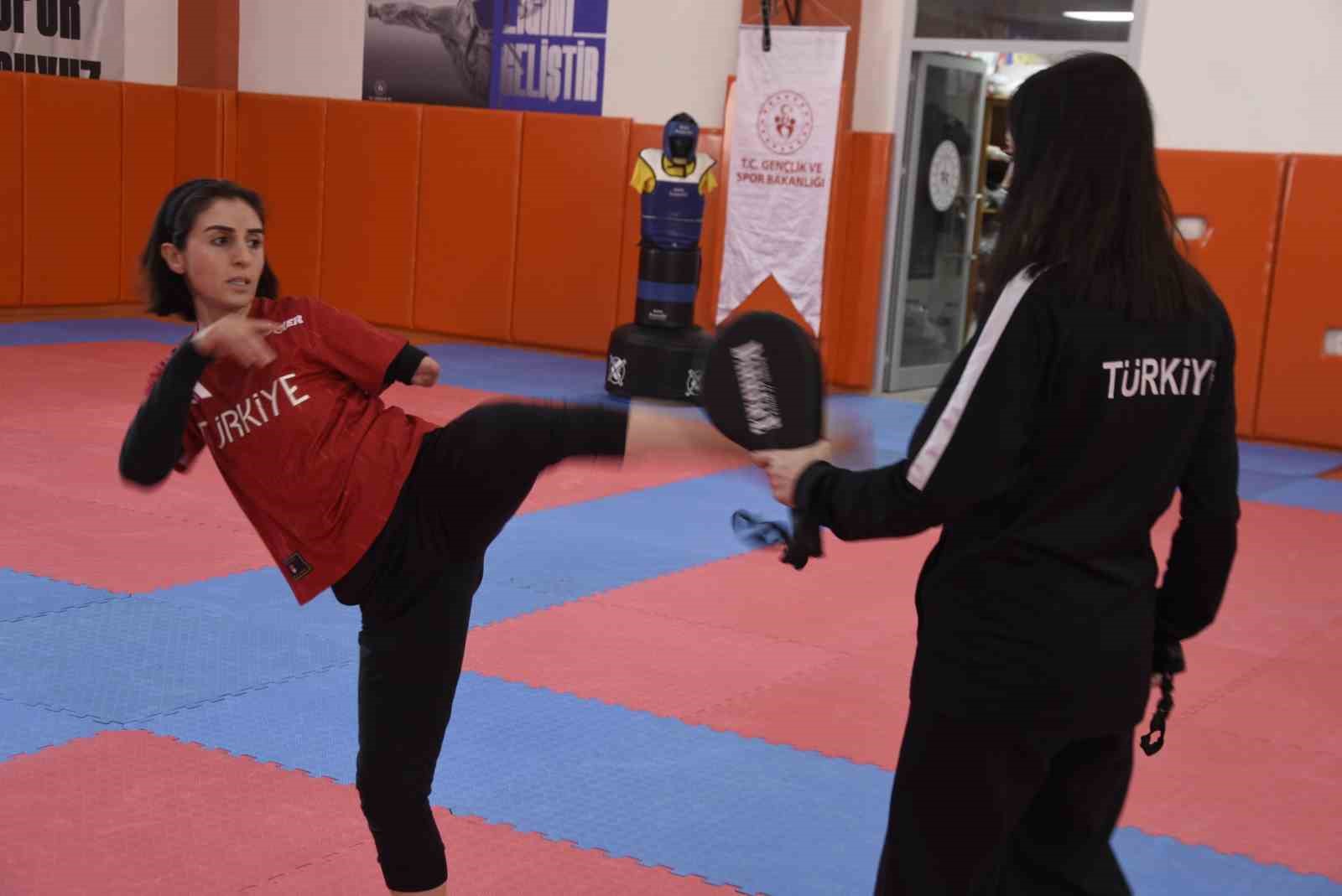 Bitlisli taekwondocu Nurcihan Ekinci’nin hedefi 2032 Paralimpik Oyunları

