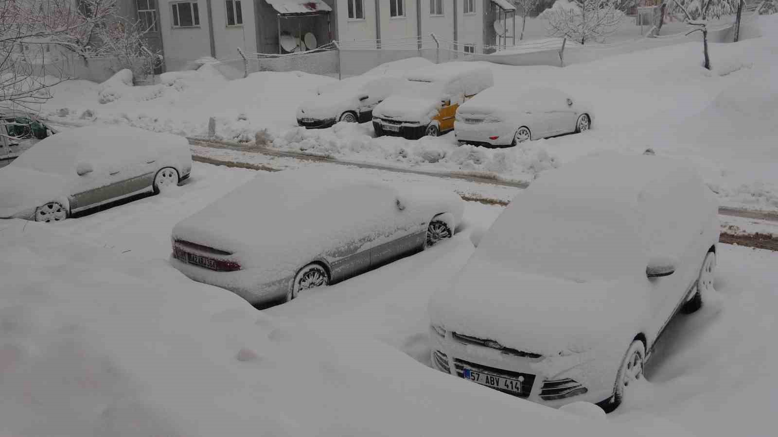 Bitlis’te 165 köy yolu kardan kapandı
