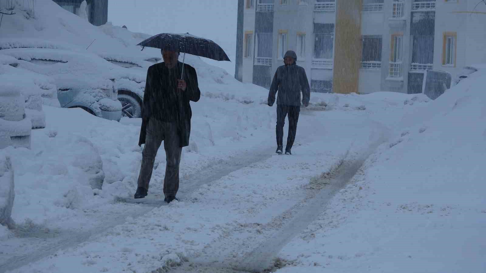 Bitlis’te 165 köy yolu kardan kapandı
