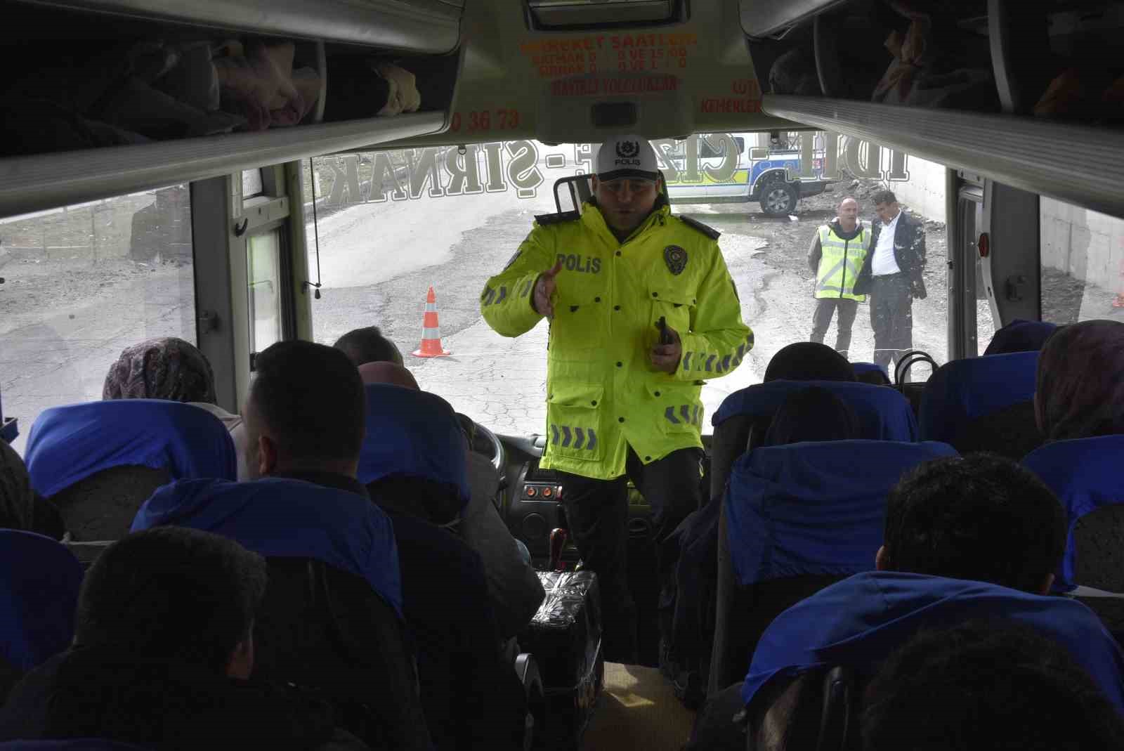 Bitlis’te bayram öncesi sıkı trafik denetimi
