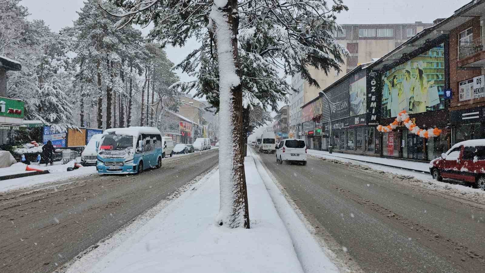 Bitlis’te kar sürprizi: Nisan ayında kent beyaza büründü
