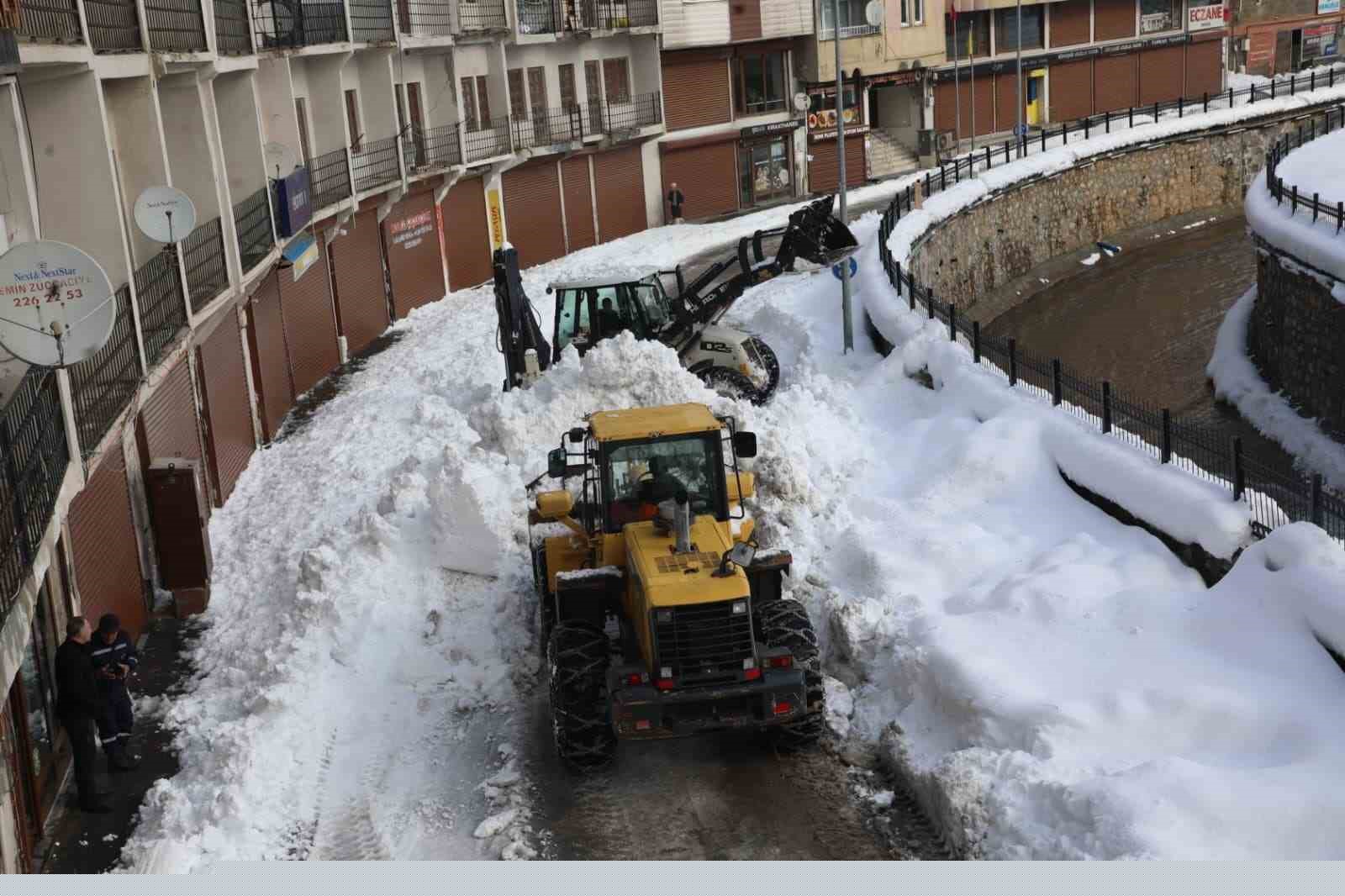 Bitlis’te karla mücadele çalışmaları aralıksız sürdürüyor
