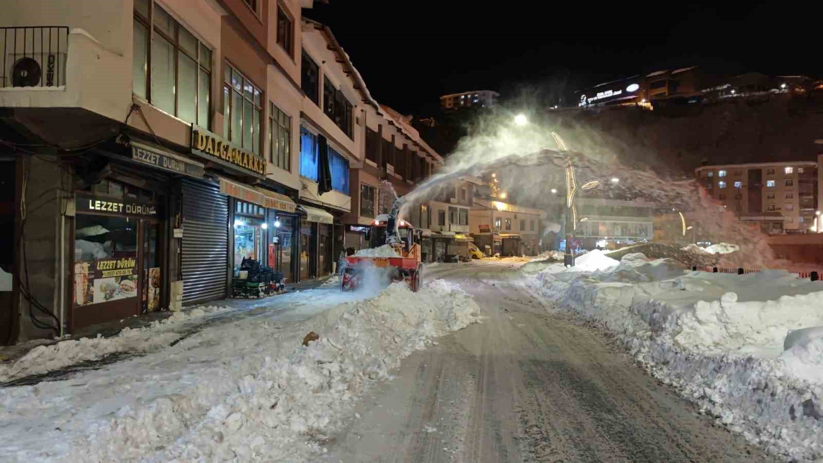 Bitlis’te kışa karşı geceli gündüzlü mücadele
