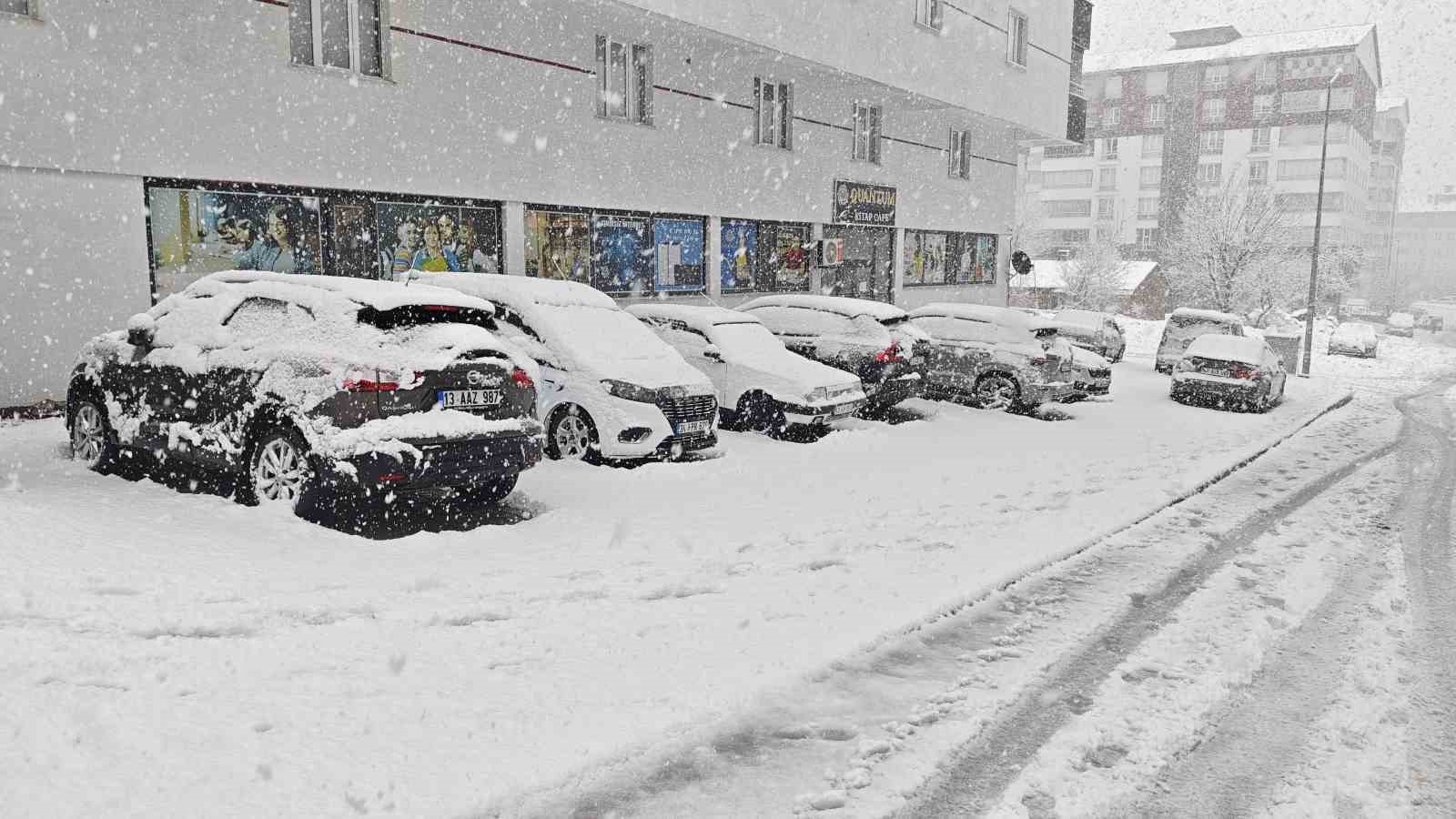 Bitlis’te nisanda kara kış: 84 köy yolu ulaşıma kapandı
