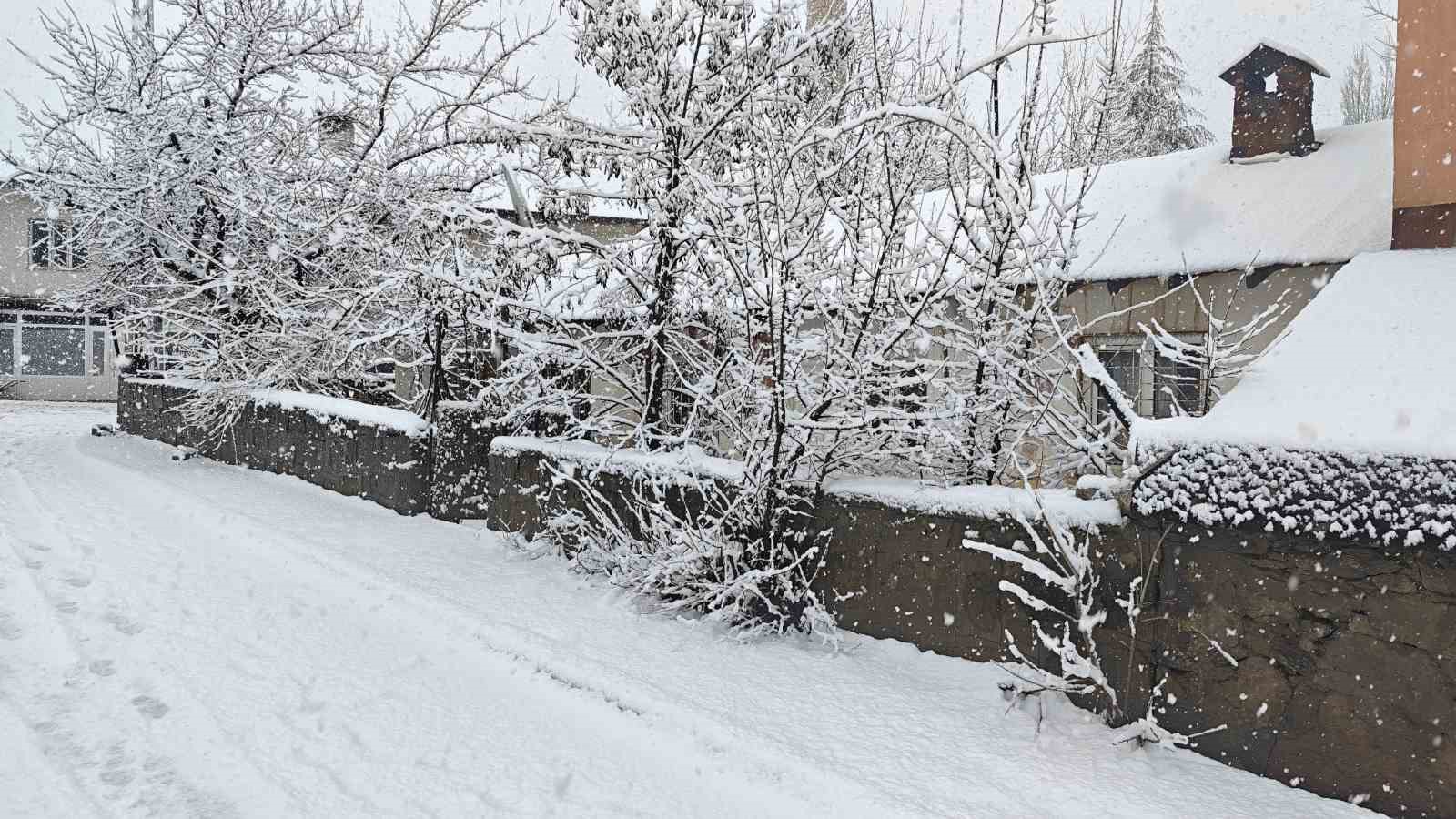 Bitlis’te nisanda kara kış: 84 köy yolu ulaşıma kapandı
