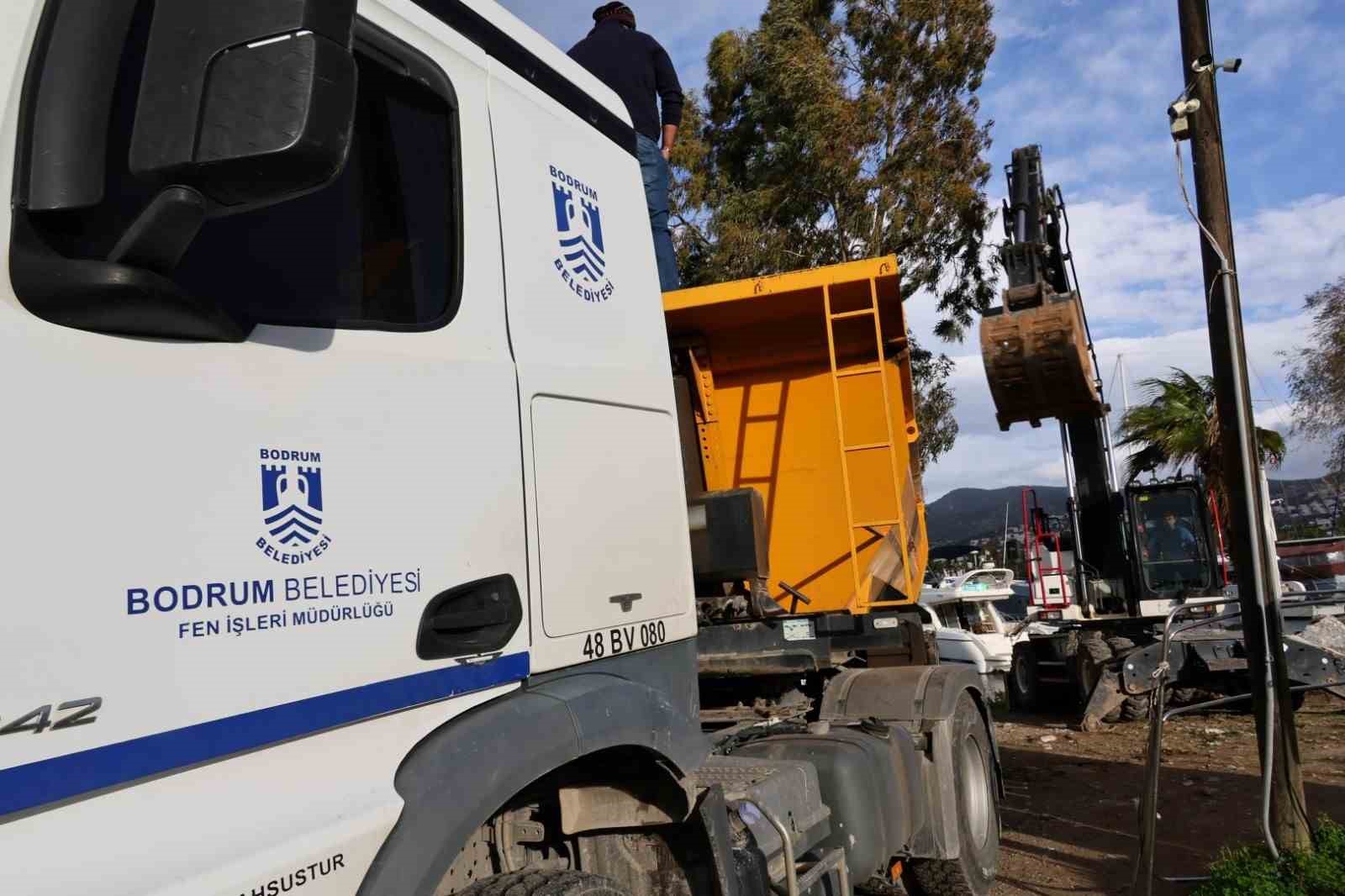 Bodrum’da Gümbet Koyu halka kazandırılıyor
