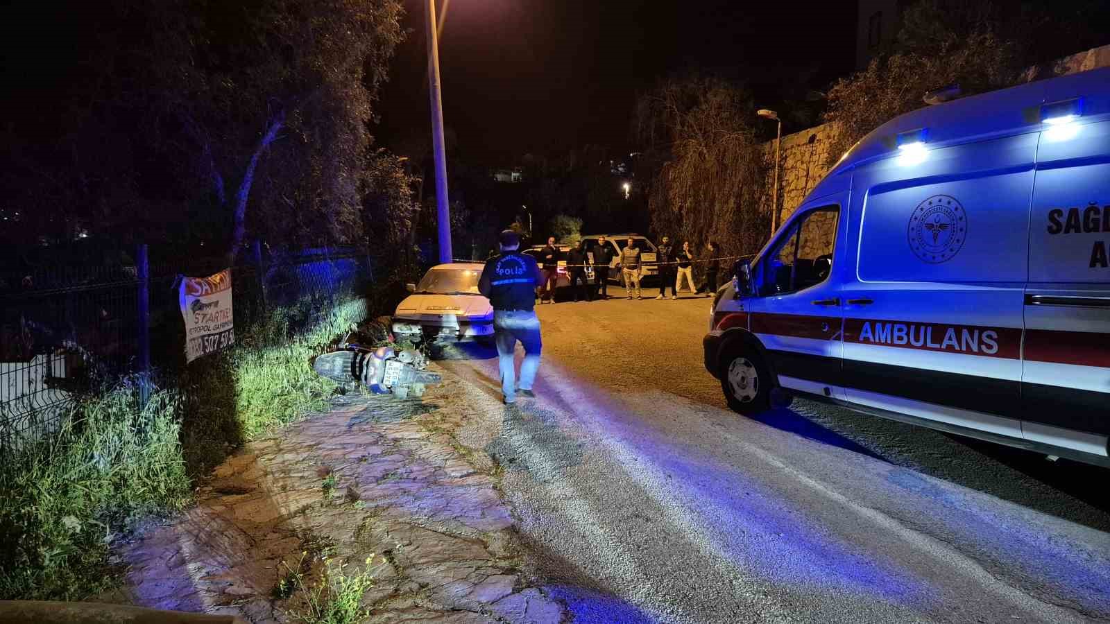 Bodrum’da kaza yapan motosiklet sürücüsü hayatını kaybetti
