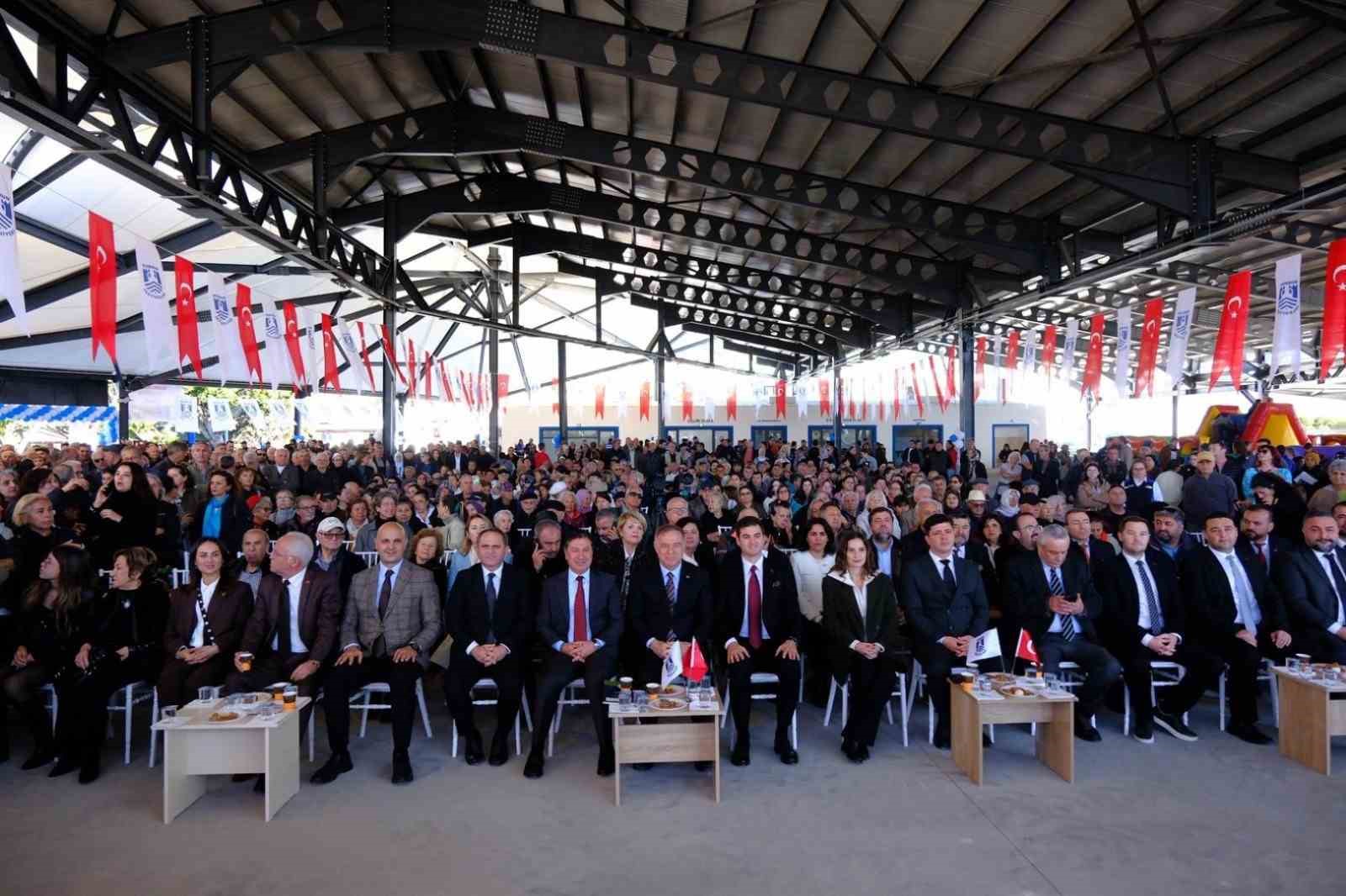 Bodrum’da üç proje hizmete açıldı
