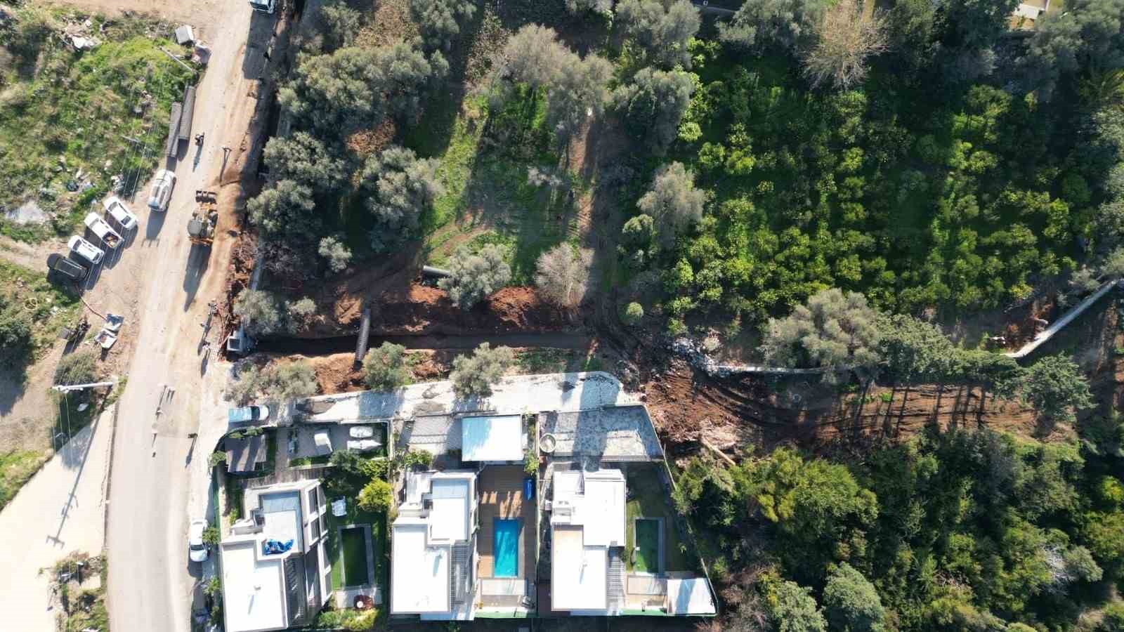 Bodrum’da üstyapı çalışmaları hız kazandı
