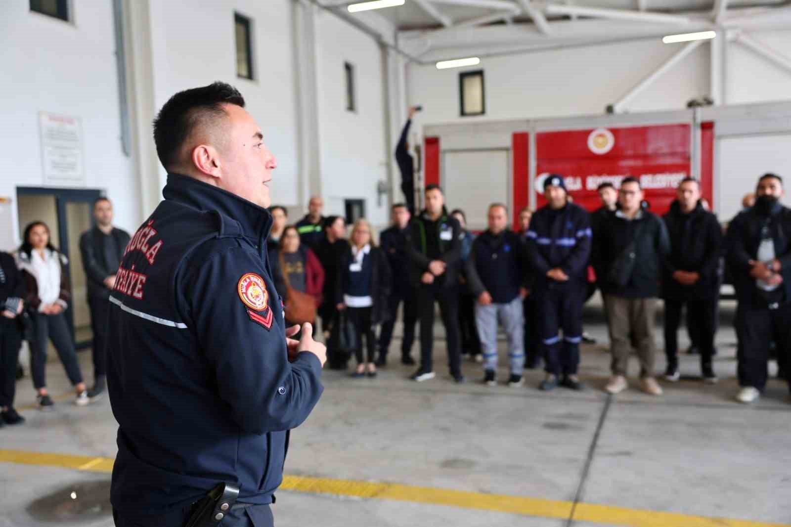 Bodrum’da yangın güvenliği bilinci artırılıyor

