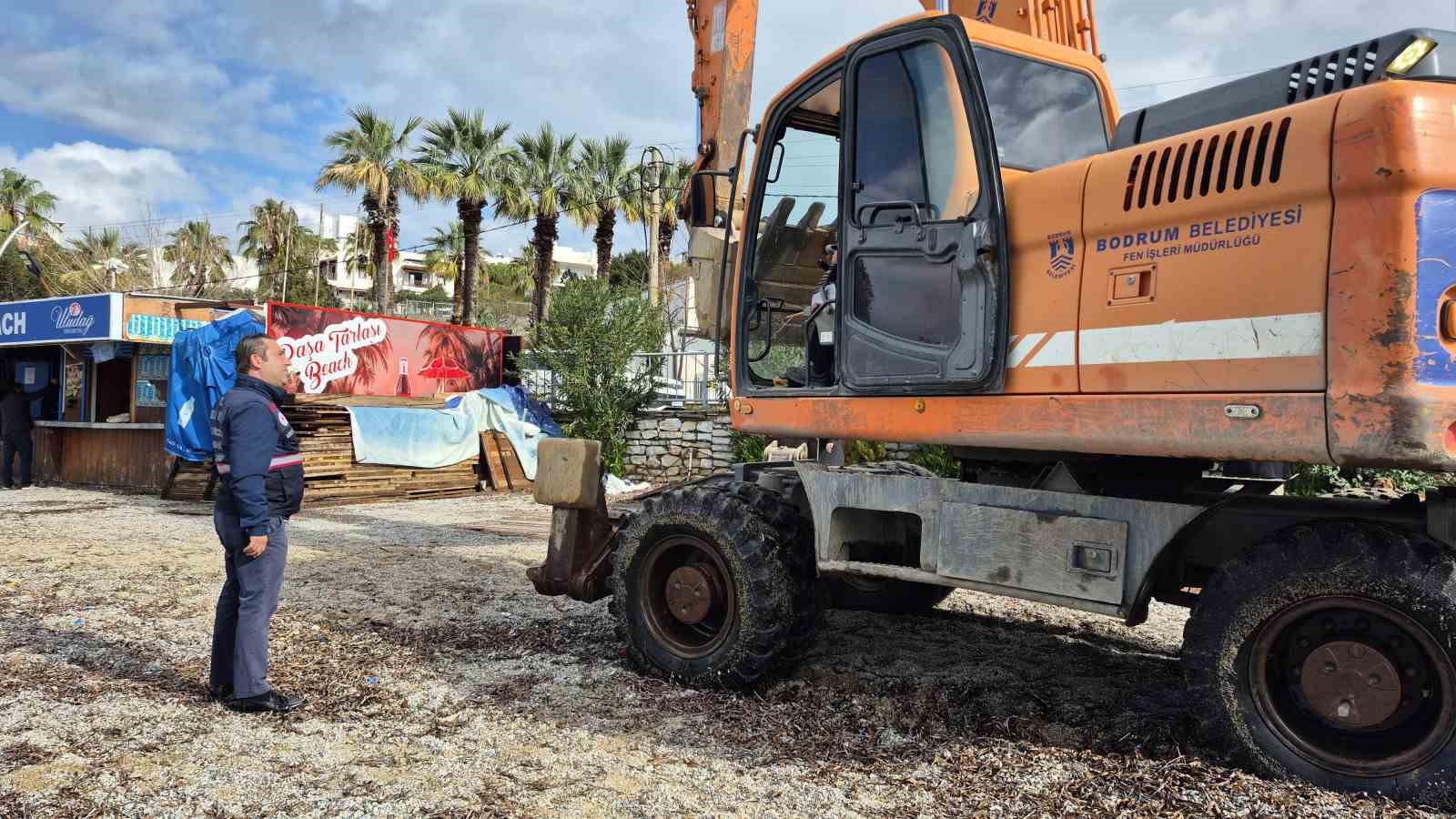 Bodrum’da yıkım başladı
