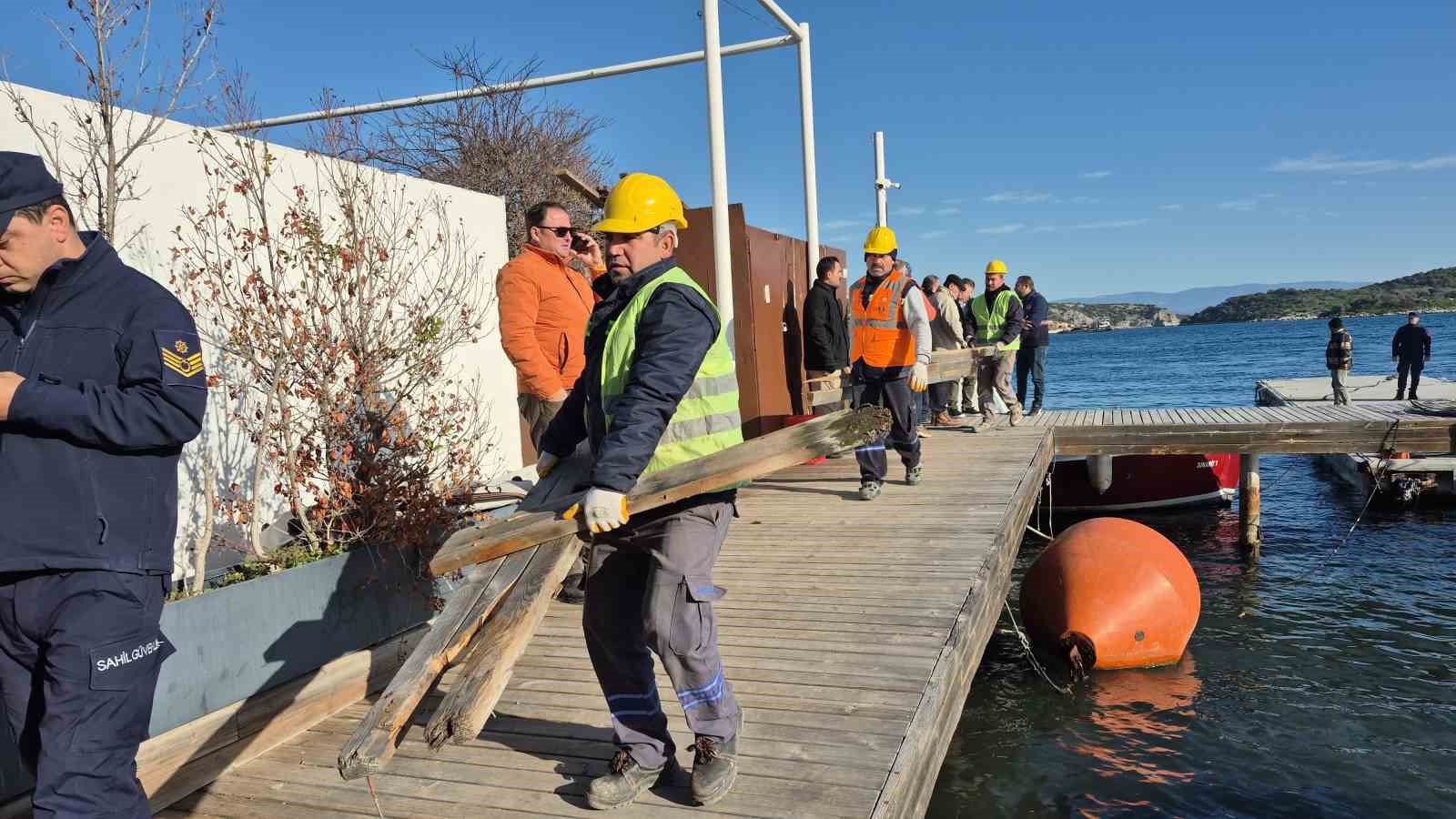 Bodrum’daki kaçak Liman 10 yıl sonra yıkılıyor
