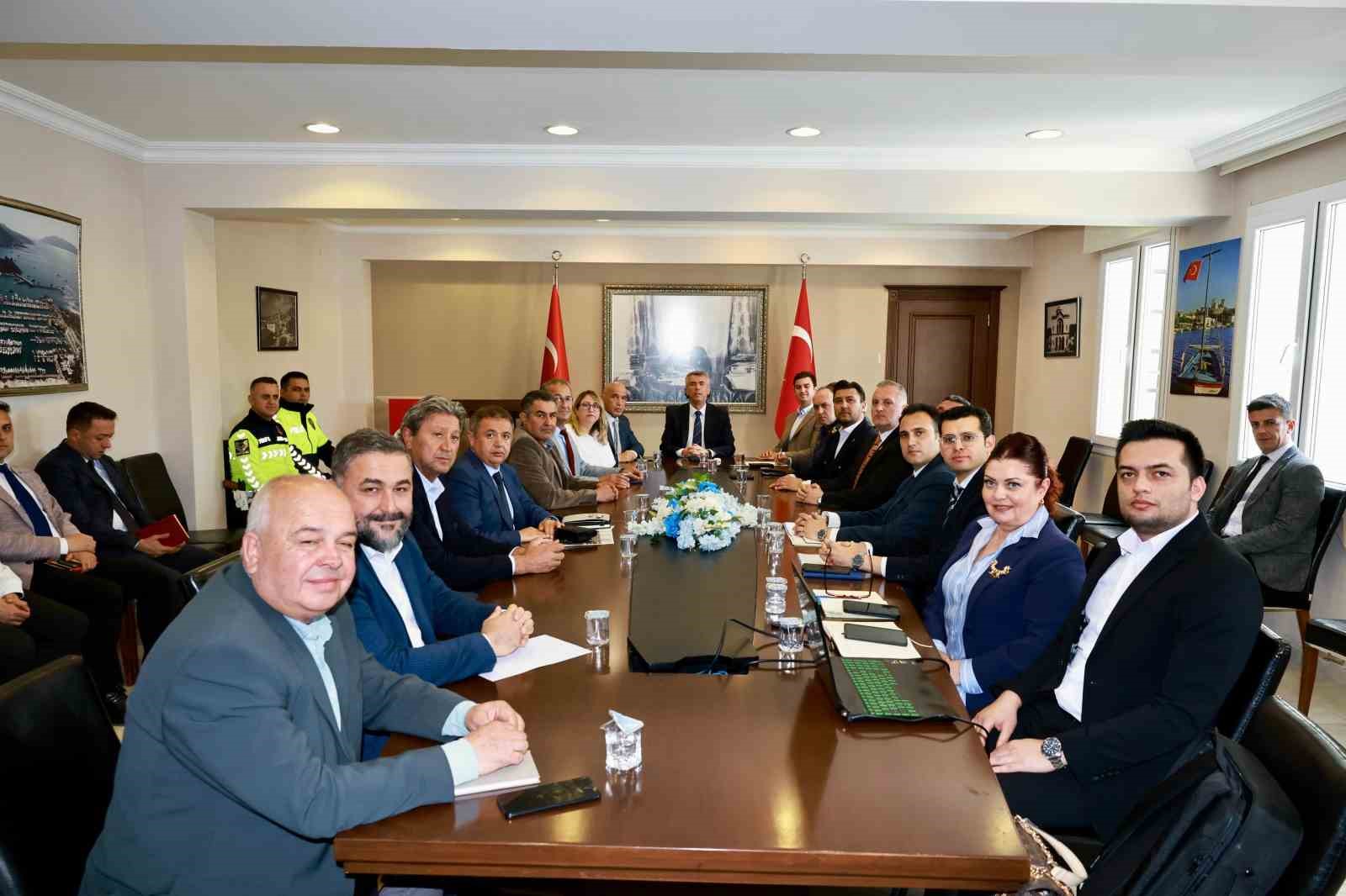 Bodrum’daki ulaşım sorunu masaya yatırıldı
