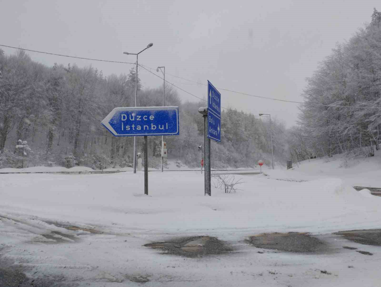 Bolu Dağı’nda aralıklarla etkili oluyor
