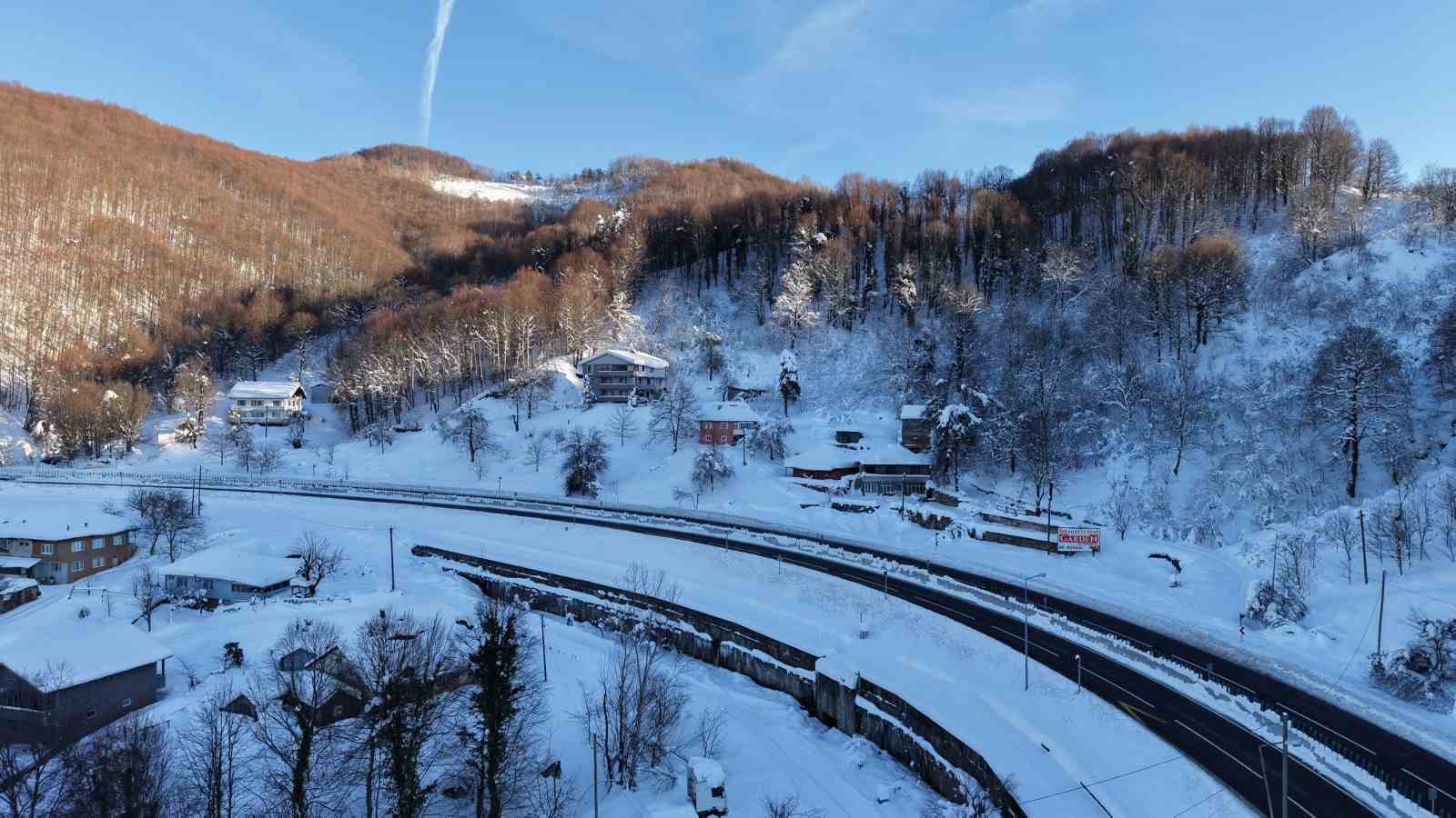 Bolu Dağı’nda gizli buzlanmaya dikkat
