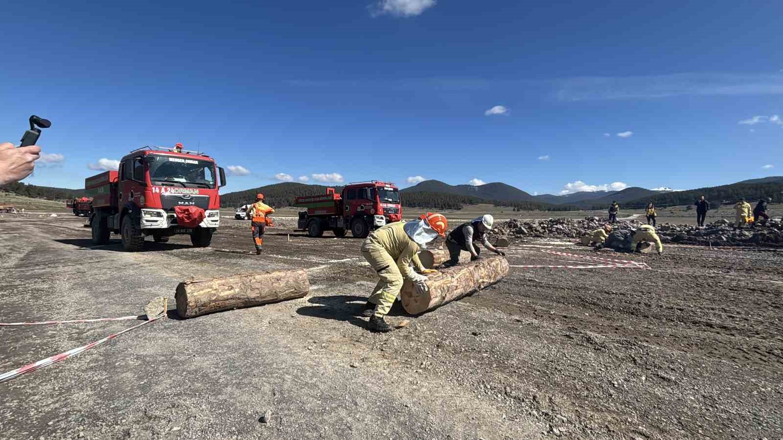 Bolu en hızlı ormancılarını seçiyor
