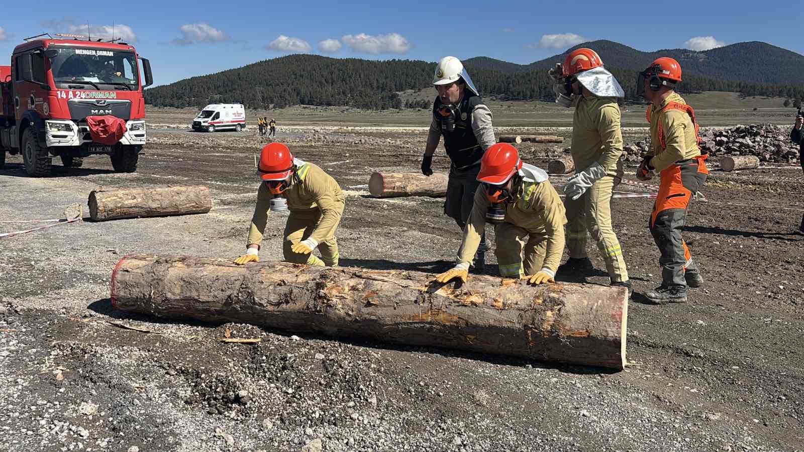 Bolu en hızlı ormancılarını seçiyor
