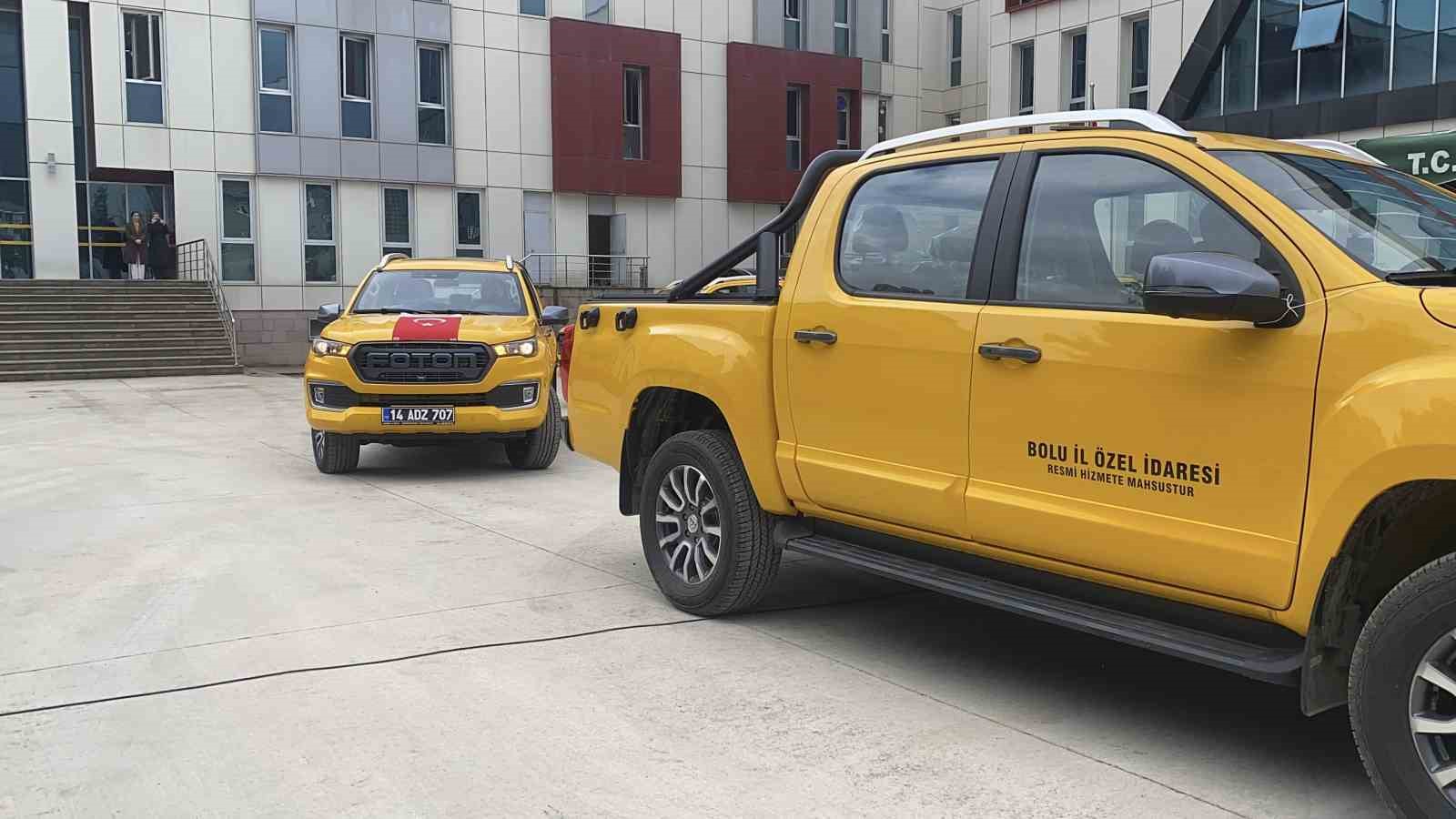 Bolu İl Özel İdaresi filosuna 70 milyonluk takviye
Bolu İl Özel İdaresi filosuna 70 milyonluk takviye