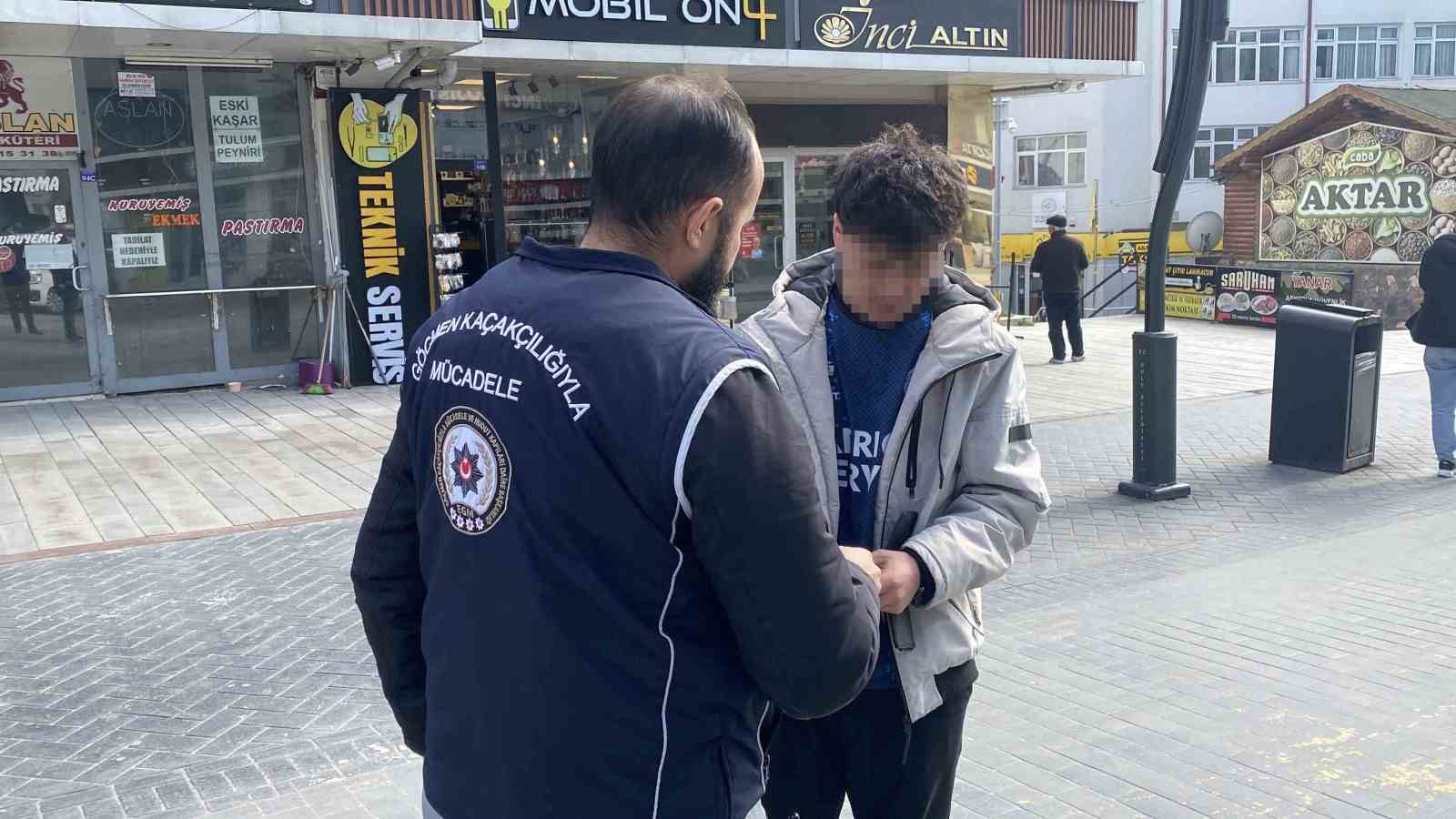 Bolu’da Bayram öncesi kaçak göçmen denetimi
