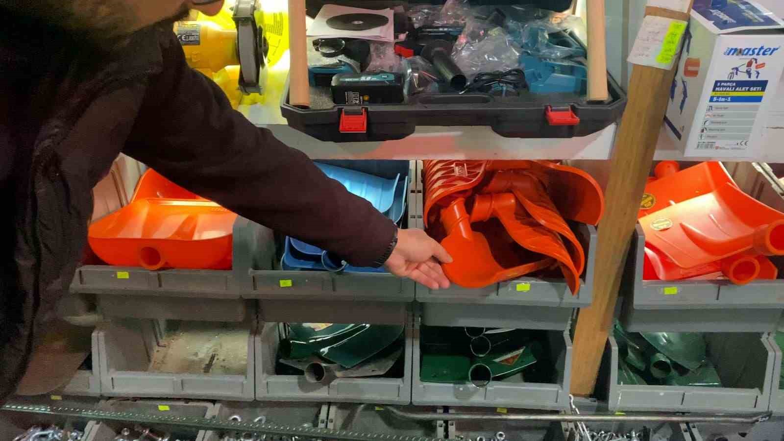 Bolu’da kar kürekleri ’yok’ sattı
