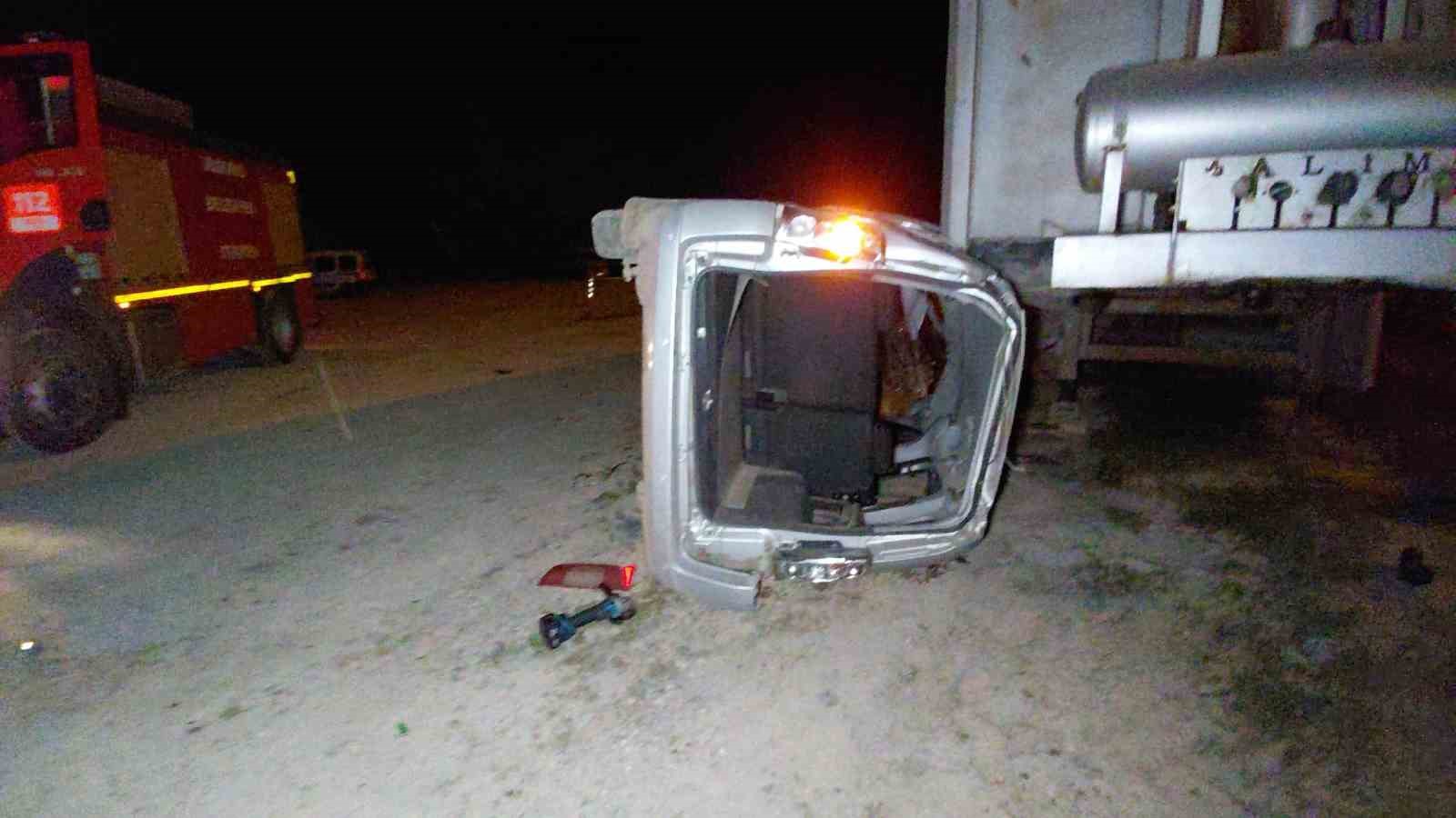 Bolu’da kazada ortalık savaş alanına döndü: 4 yaralı
