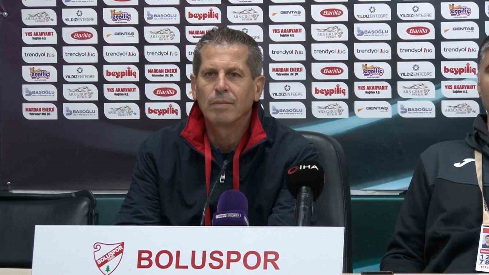 Boluspor - Adana Demirspor maçının ardından
