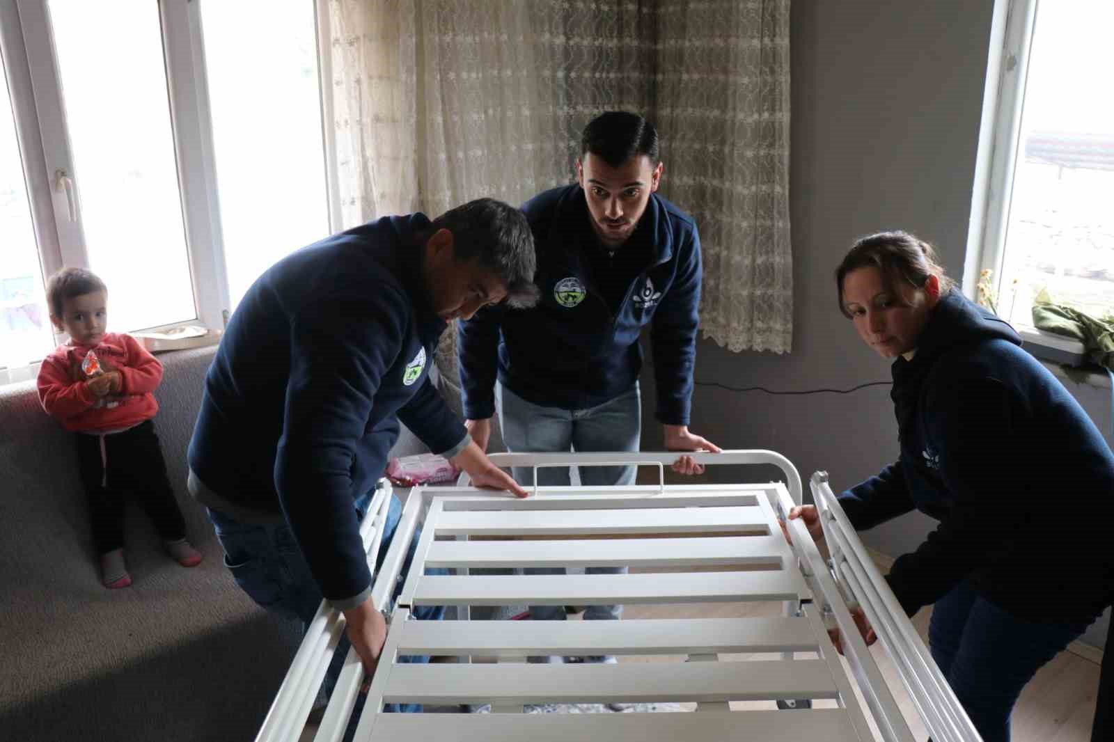 Bozdoğan Belediyesi, hasta ve bakıma muhtaç vatandaşları yalnız bırakmıyor
