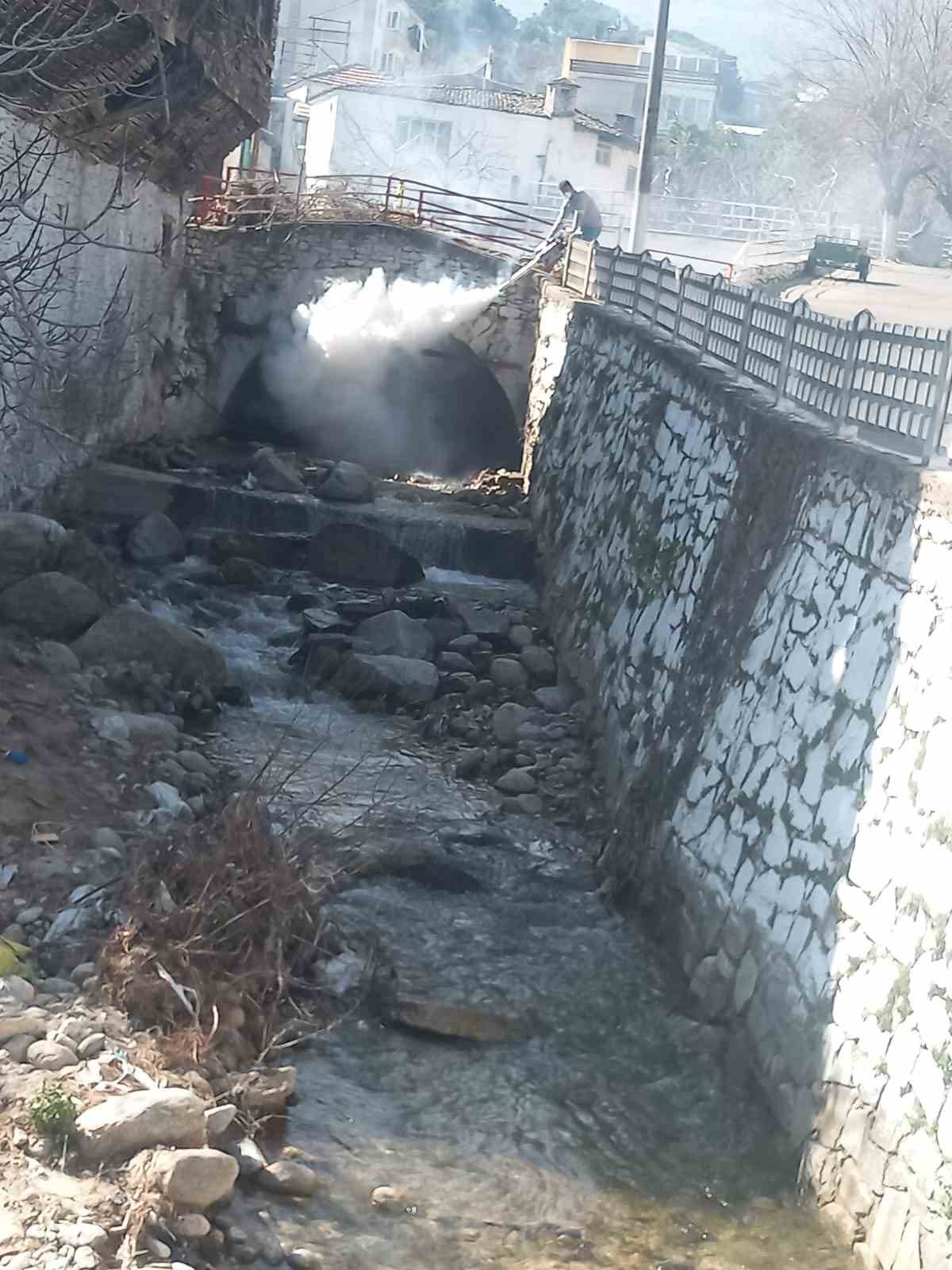 Bozdoğan Belediyesi ilaçlama çalışmalarını aralıksız sürdürüyor
