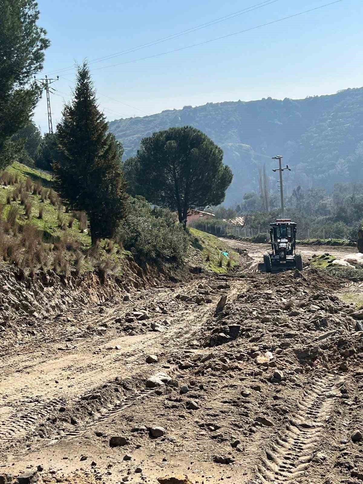 Bozdoğan Kale Mesire Alanı’nda yol çalışmaları başladı
