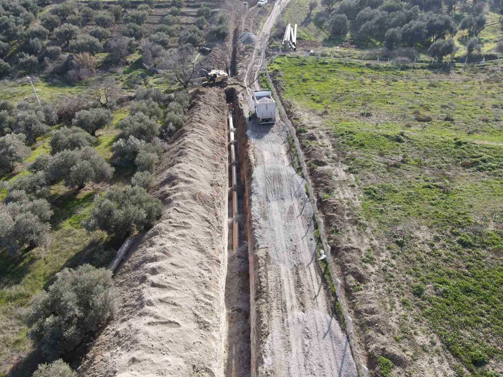 Bozdoğan’da 49 bin dekar tarım alanı sulanacak
