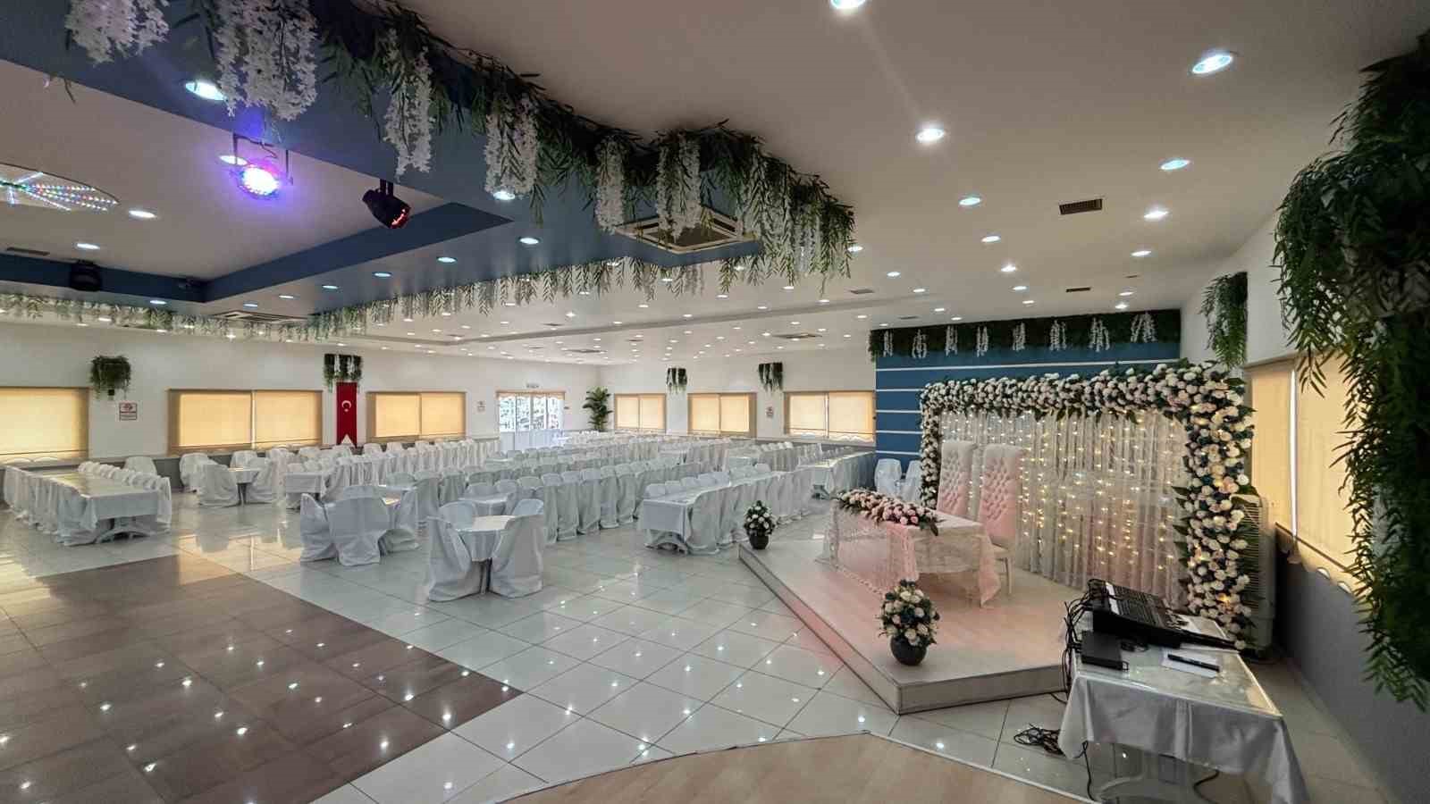 Bozdoğan’da Düğün Salonu yenilendi
