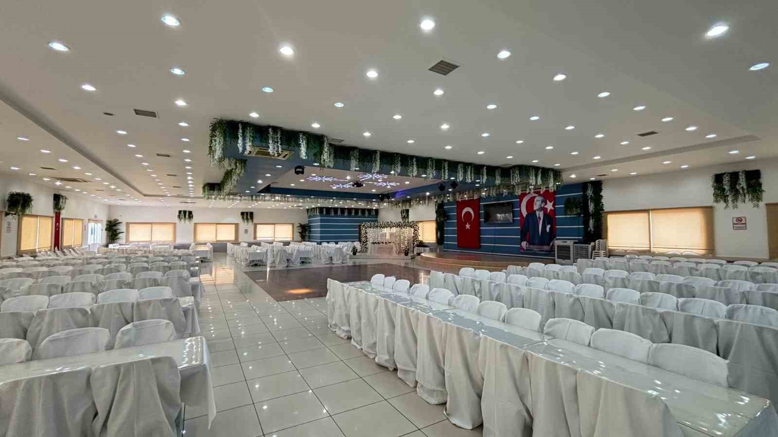 Bozdoğan’da Düğün Salonu yenilendi
