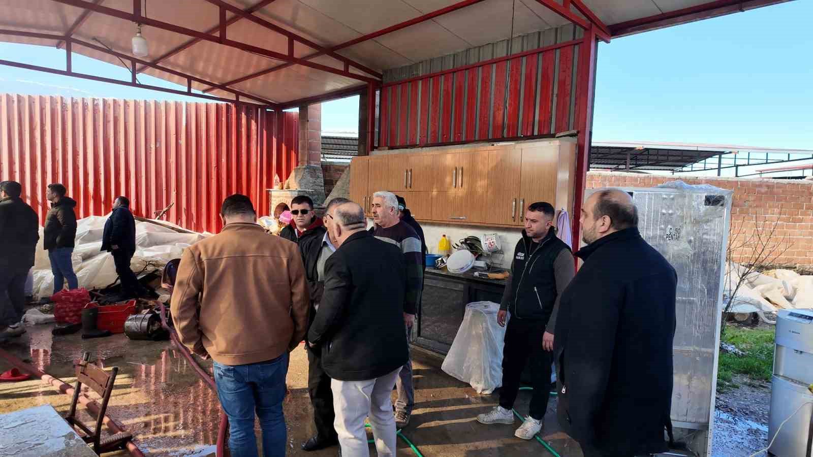 Bozdoğan’da ev alevlere teslim oldu
