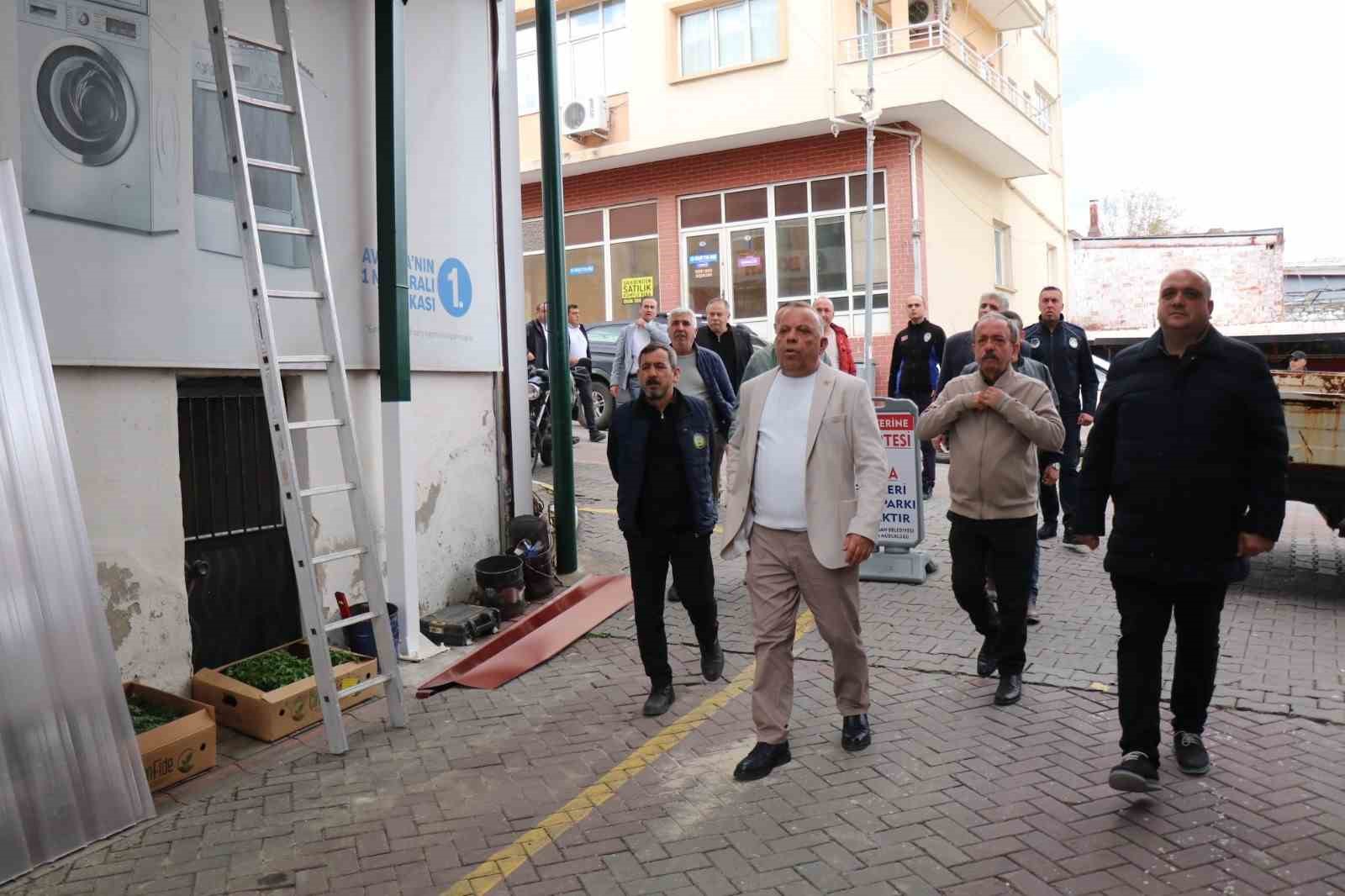 Bozdoğan’da Simit Pazarı Sokağı yenileniyor
