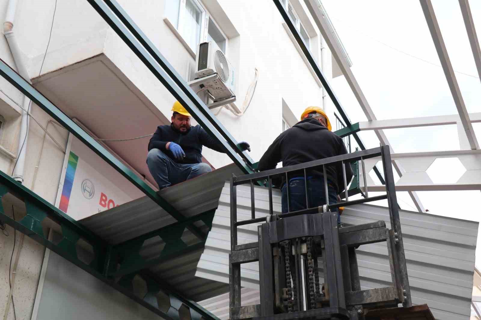 Bozdoğan’da Simit Pazarı Sokağı yenileniyor
