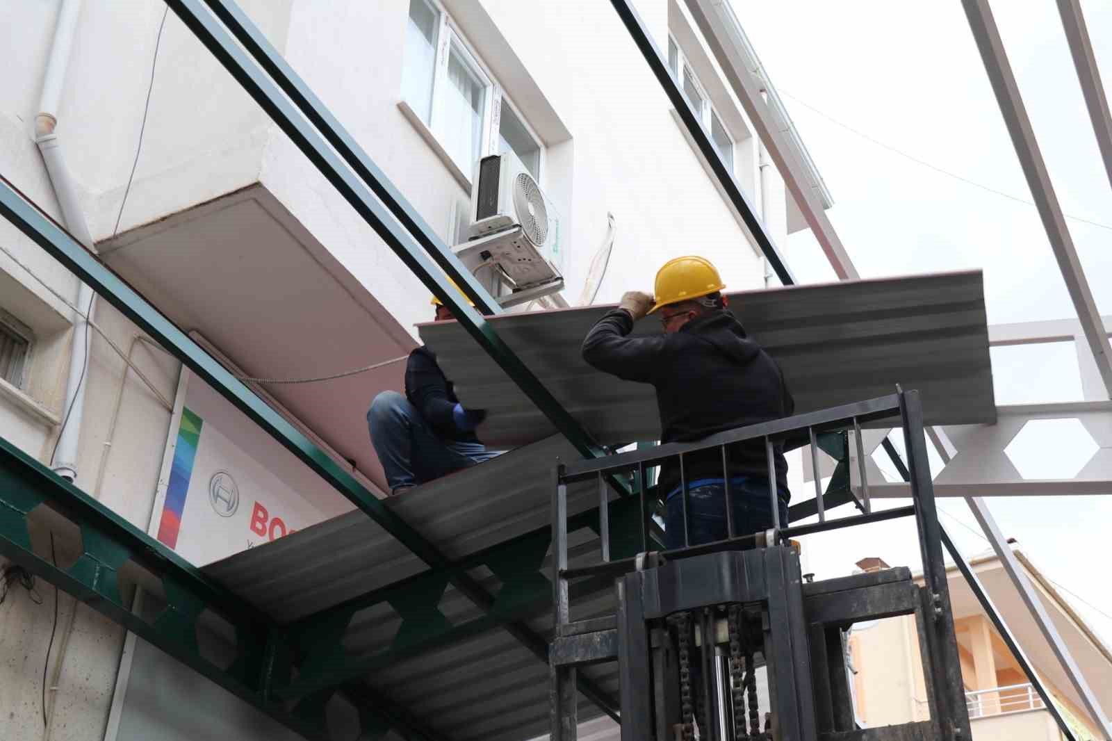 Bozdoğan’da Simit Pazarı Sokağı yenileniyor
