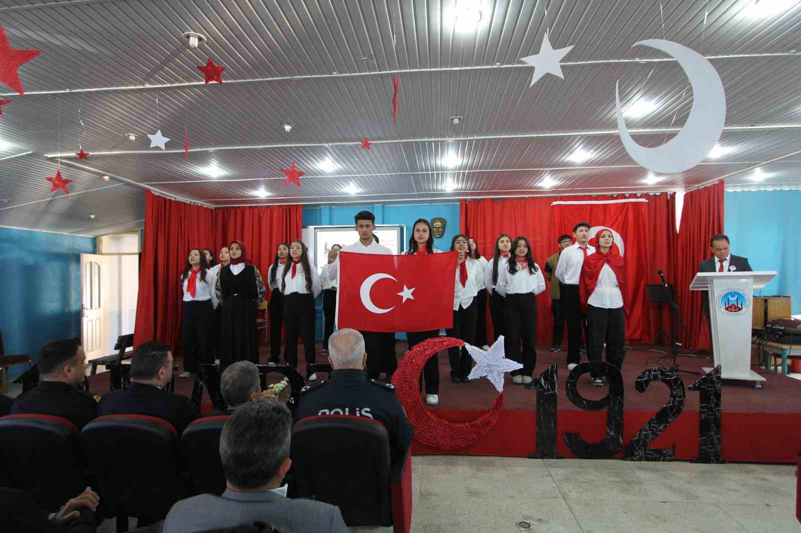 Bozyazı’da İstiklal Marşı’nın kabulü programla anıldı
