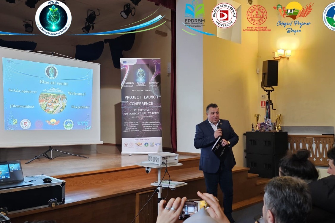 BŞEÜ’nün ortak olduğu "Erasmus+ AITrain Projesinin" açılış toplantısı Romanya’da yapıldı
