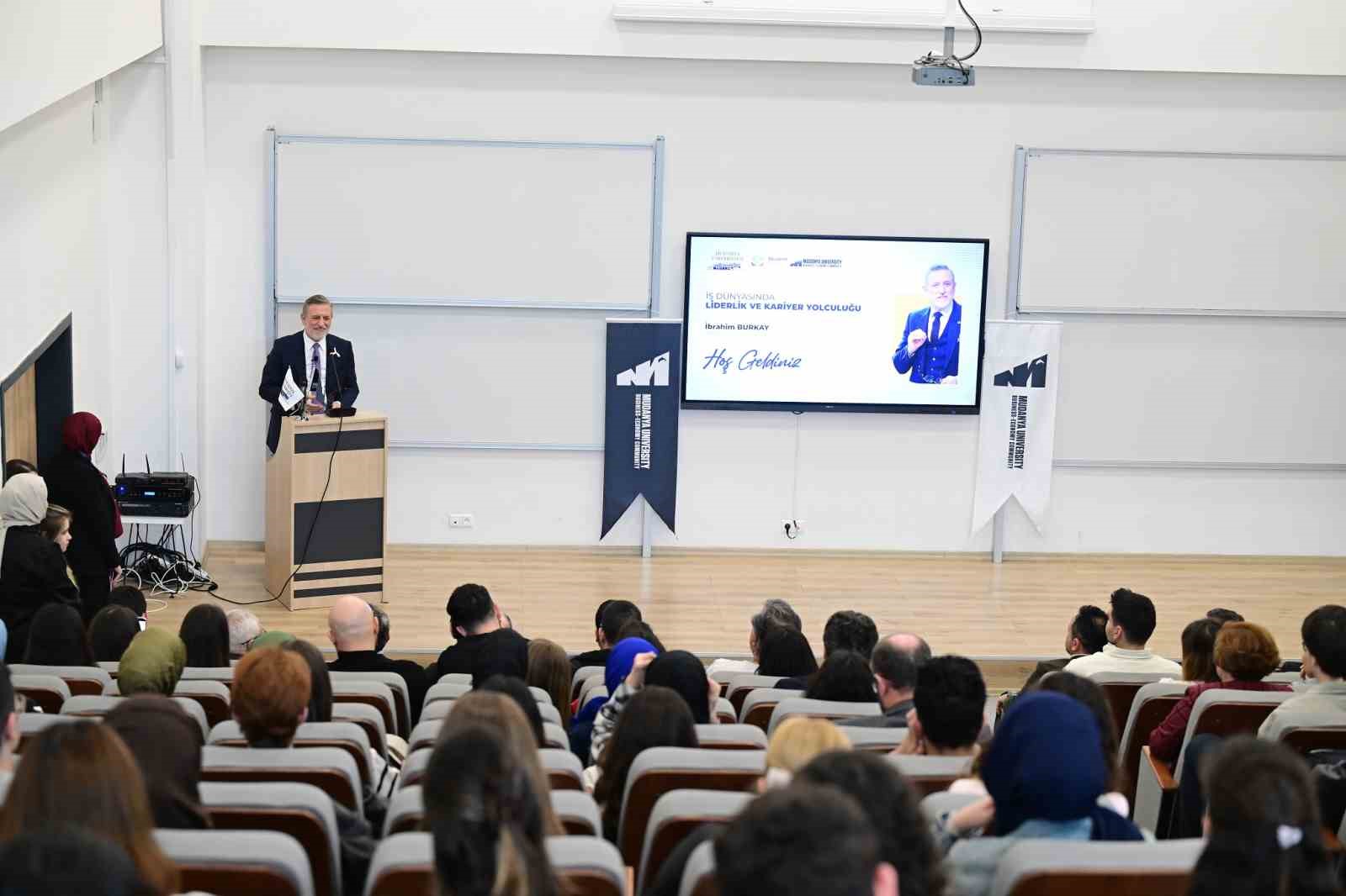 BTSO Başkanı İbrahim Burkay’dan gençlere dönüşüm mesajı
BTSO Başkanı İbrahim Burkay’dan gençlere dönüşüm mesajı