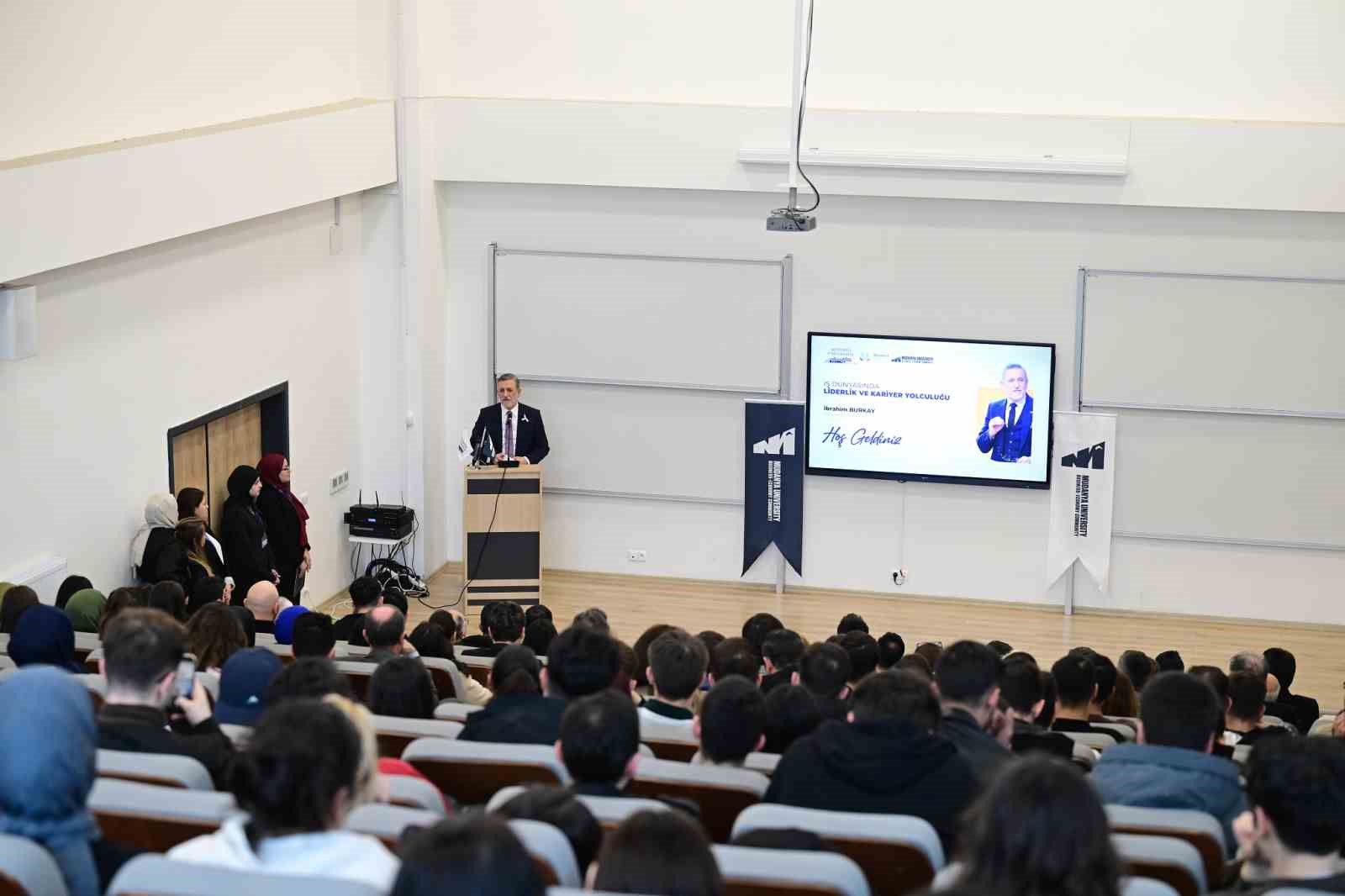 BTSO Başkanı İbrahim Burkay’dan gençlere dönüşüm mesajı
BTSO Başkanı İbrahim Burkay’dan gençlere dönüşüm mesajı