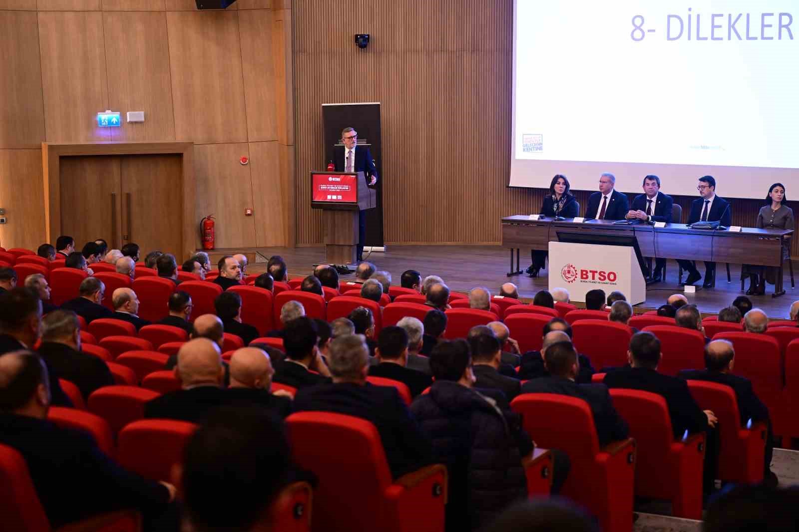 BTSO meclisi Bursa Business School’da toplandı
BTSO meclisi Bursa Business School’da toplandı