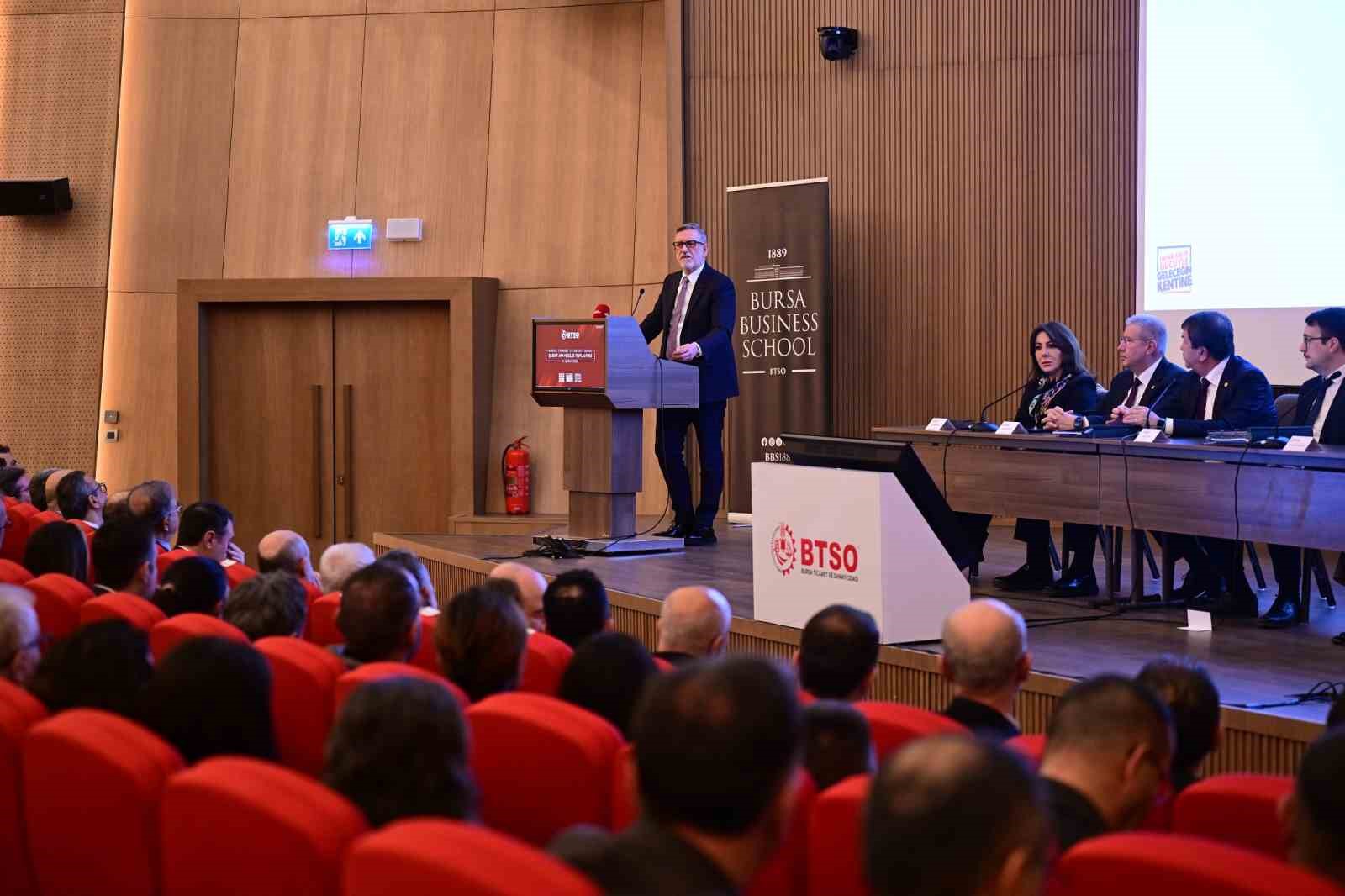 BTSO meclisi Bursa Business School’da toplandı
BTSO meclisi Bursa Business School’da toplandı