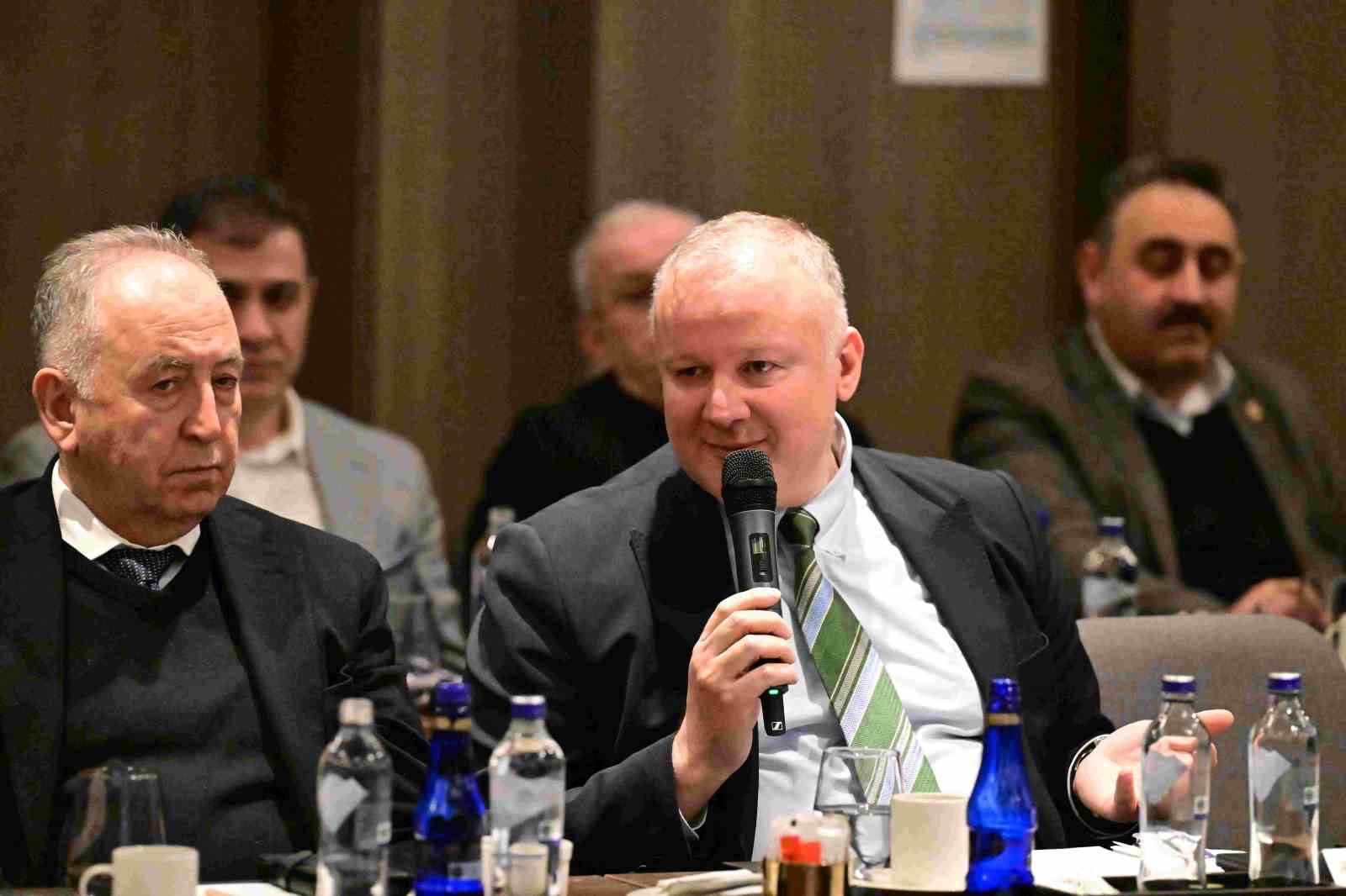 BTSO yönetim kurulu Başkanı İbrahim Burkay: "Kurumların gerçek gücü fiziksel yapılar değil, birlik ve dayanışma ruhudur"
