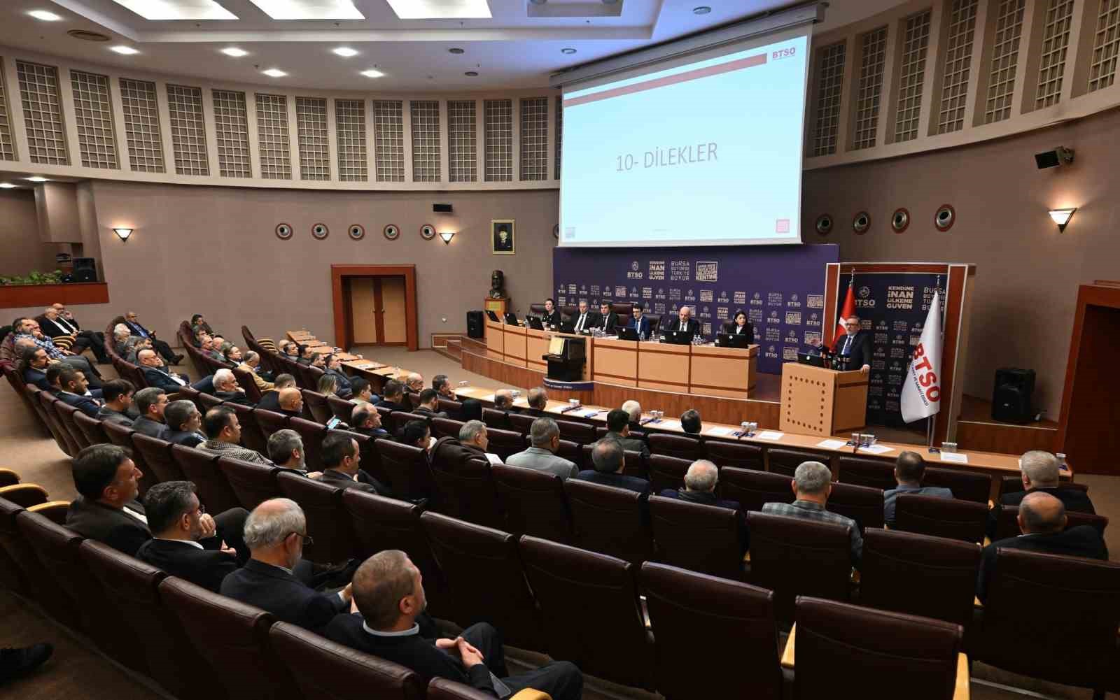 BTSO’da yılın ilk meclis toplantısı gerçekleştirildi
