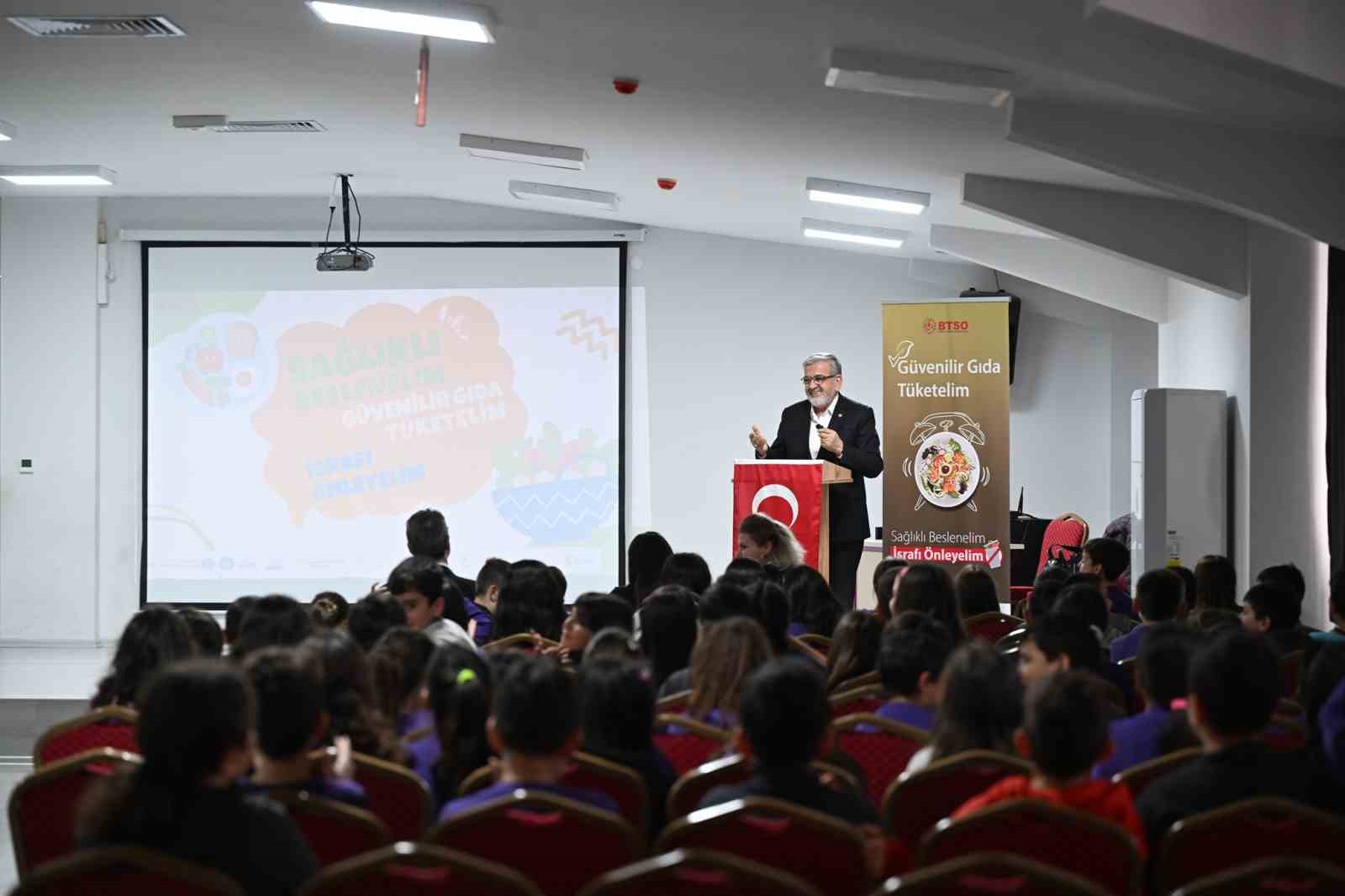 BTSO’dan binlerce öğrenciye güvenilir gıda eğitimi
BTSO’dan binlerce öğrenciye güvenilir gıda eğitimi