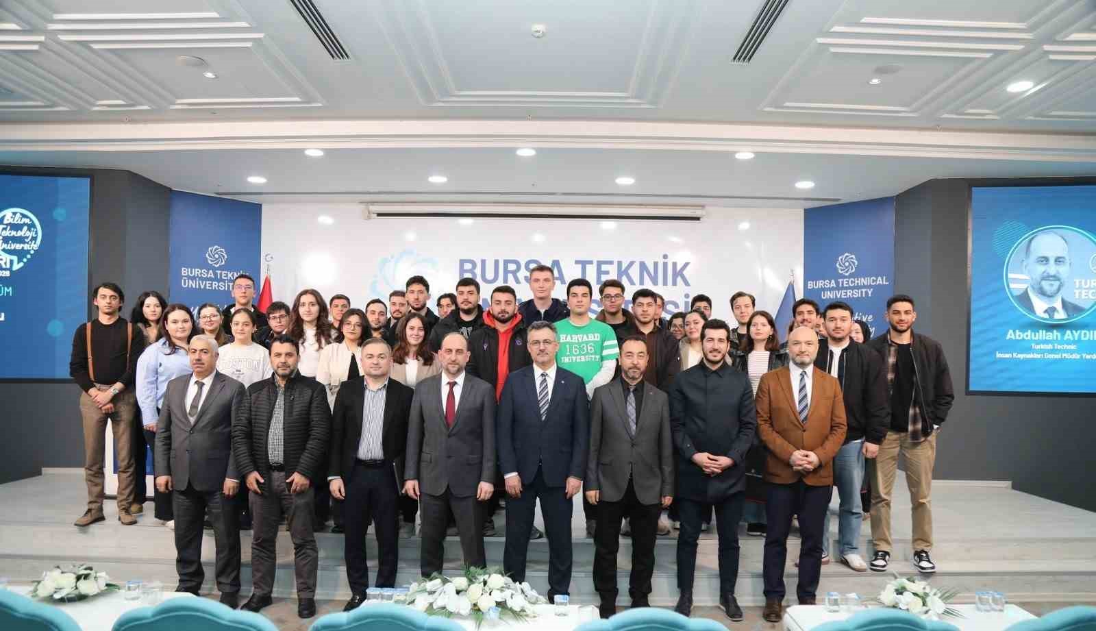 BTÜ Konuşmaları’nın konuğu Turkish Technic İnsan Kaynakları
