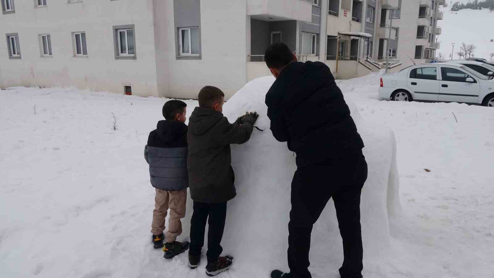 Bu eskimo evi Alaska’da değil Yozgat’ta
