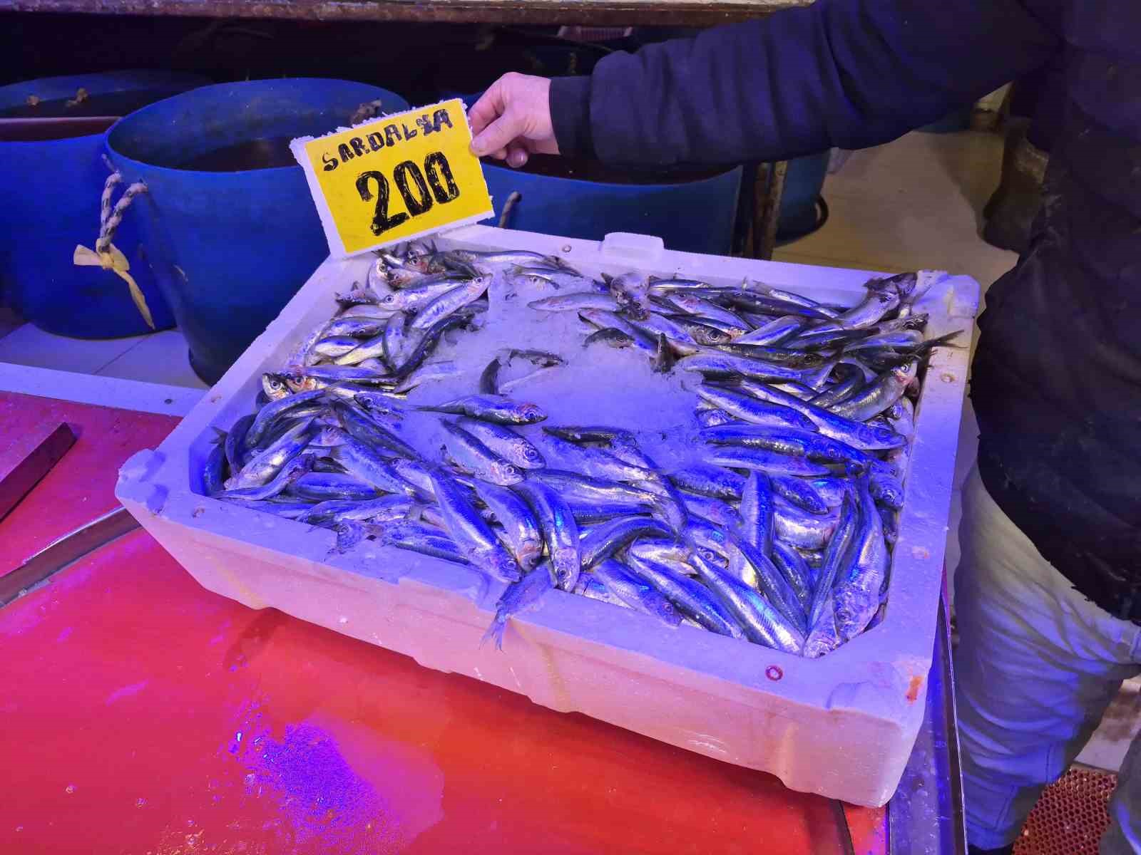 Bu sezon balık tezgahlarının gözdesi sardalya oldu
